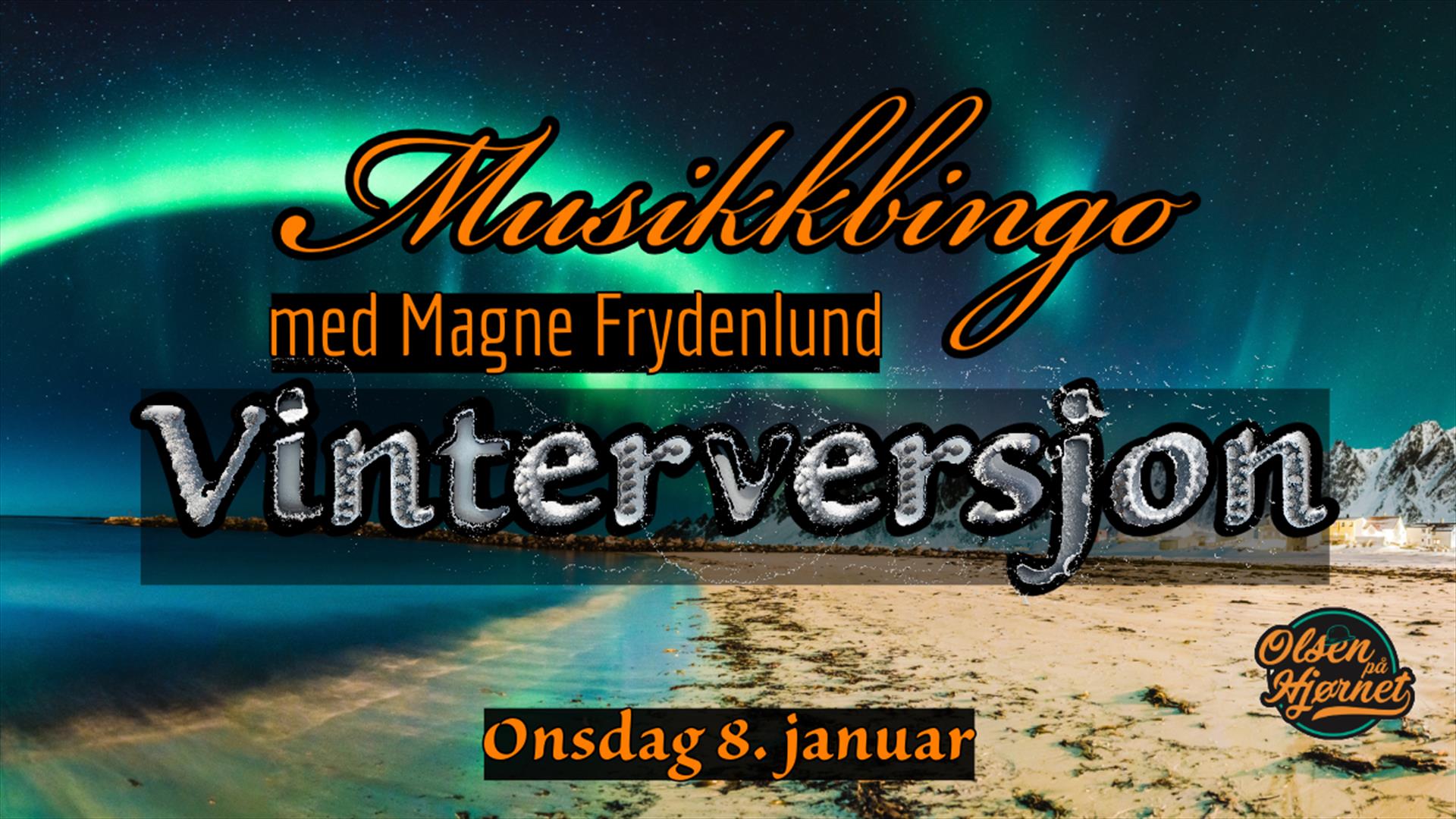 Musikkbingo med Magne Frydenlund