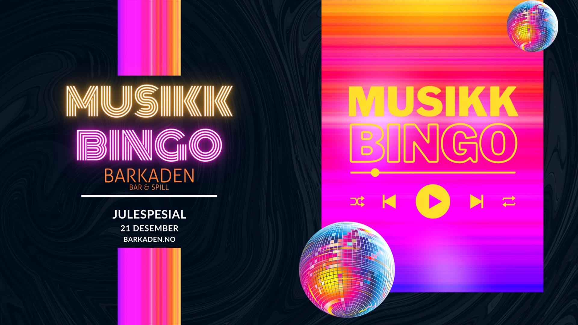 Musikkbingo på Barkaden