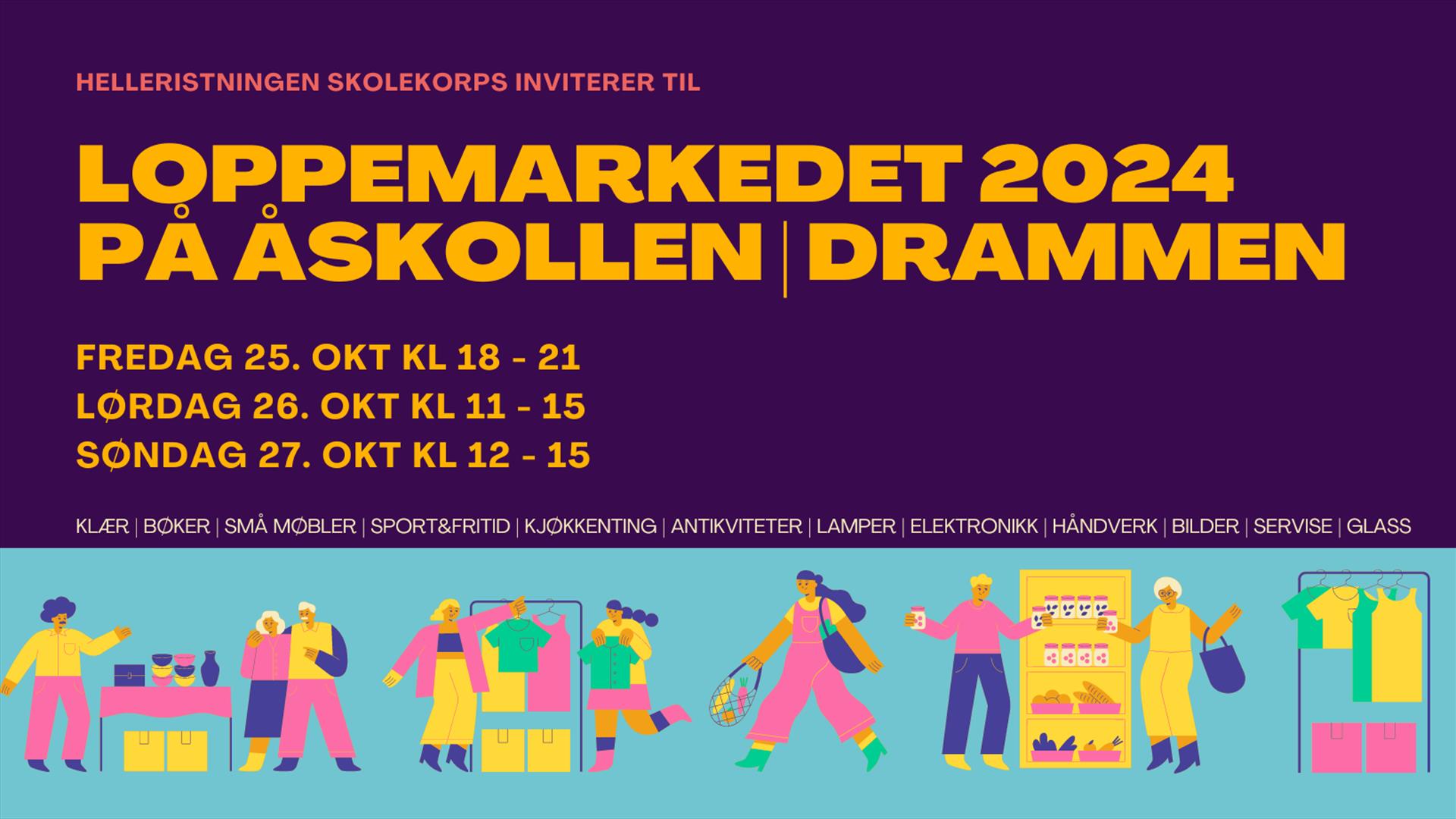 Loppemarkedet på Åskollen