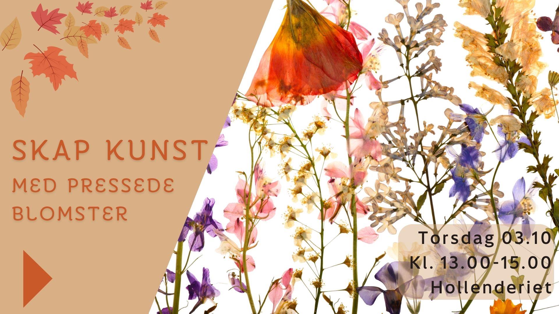 Pressede blomster