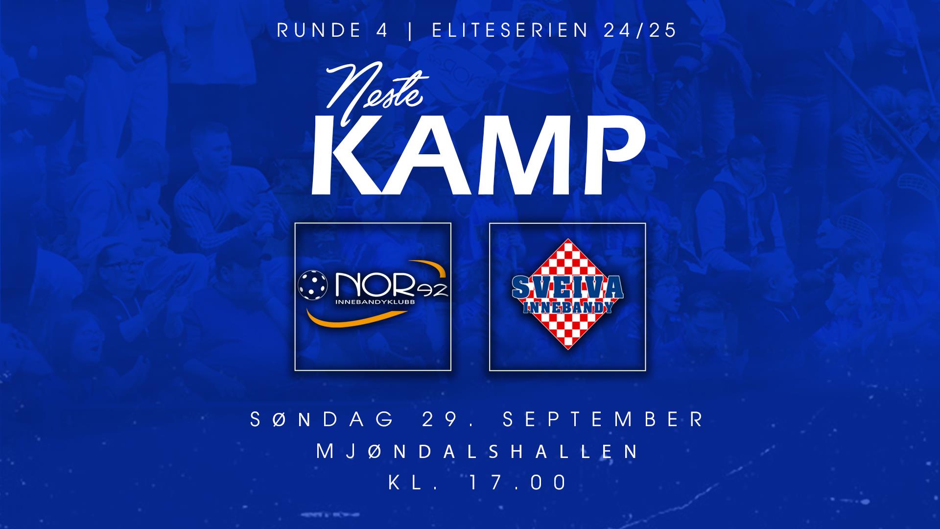 NOR 92 - Sveiva, søndag 26/9 kl. 17.00