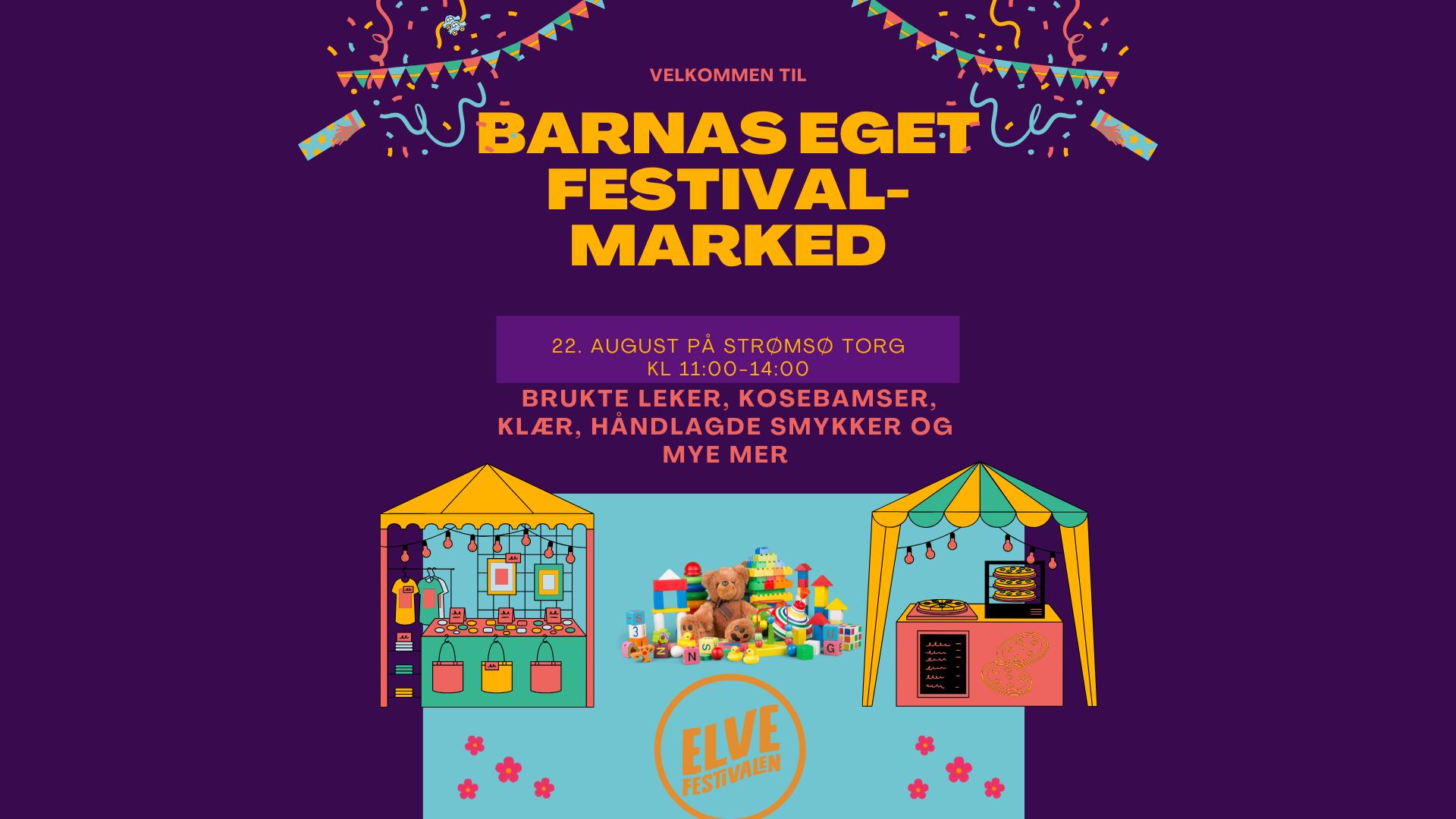 Barnas eget festivalmarked