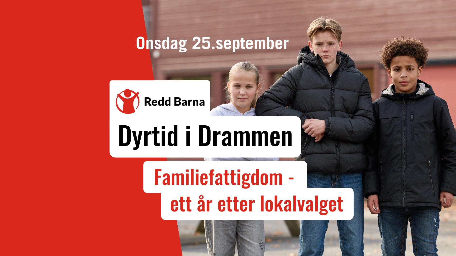 Folkemøte om familiefattigdom i Drammen