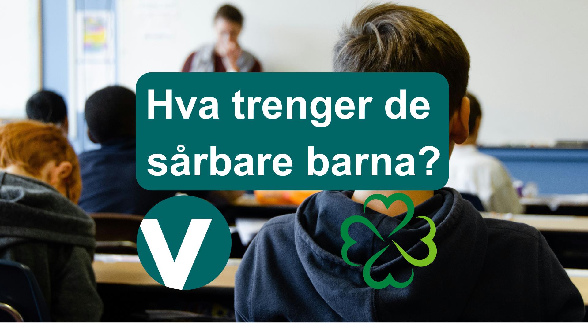 Hva trenger de sårbare barna?