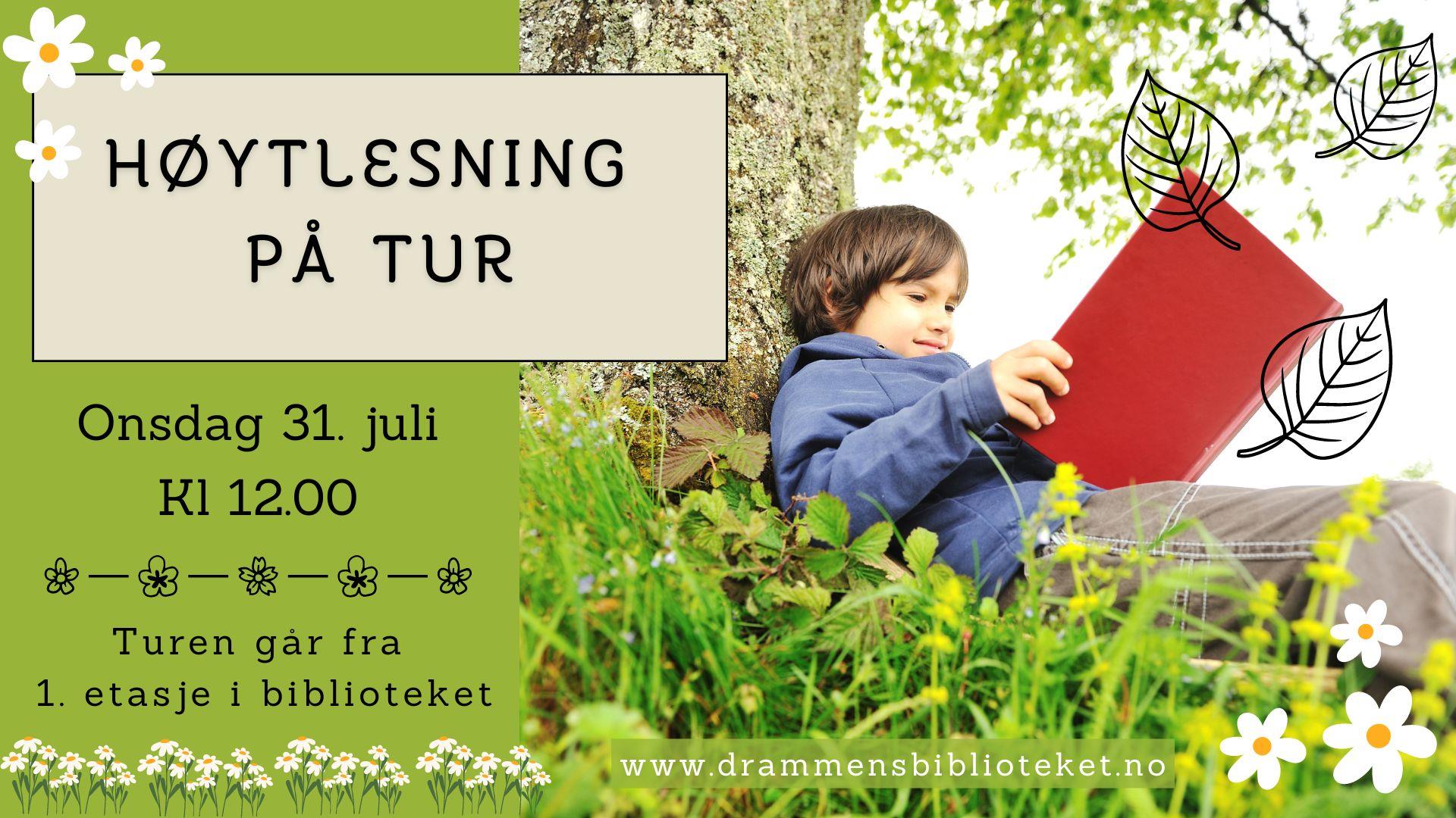 Høytlesning på tur