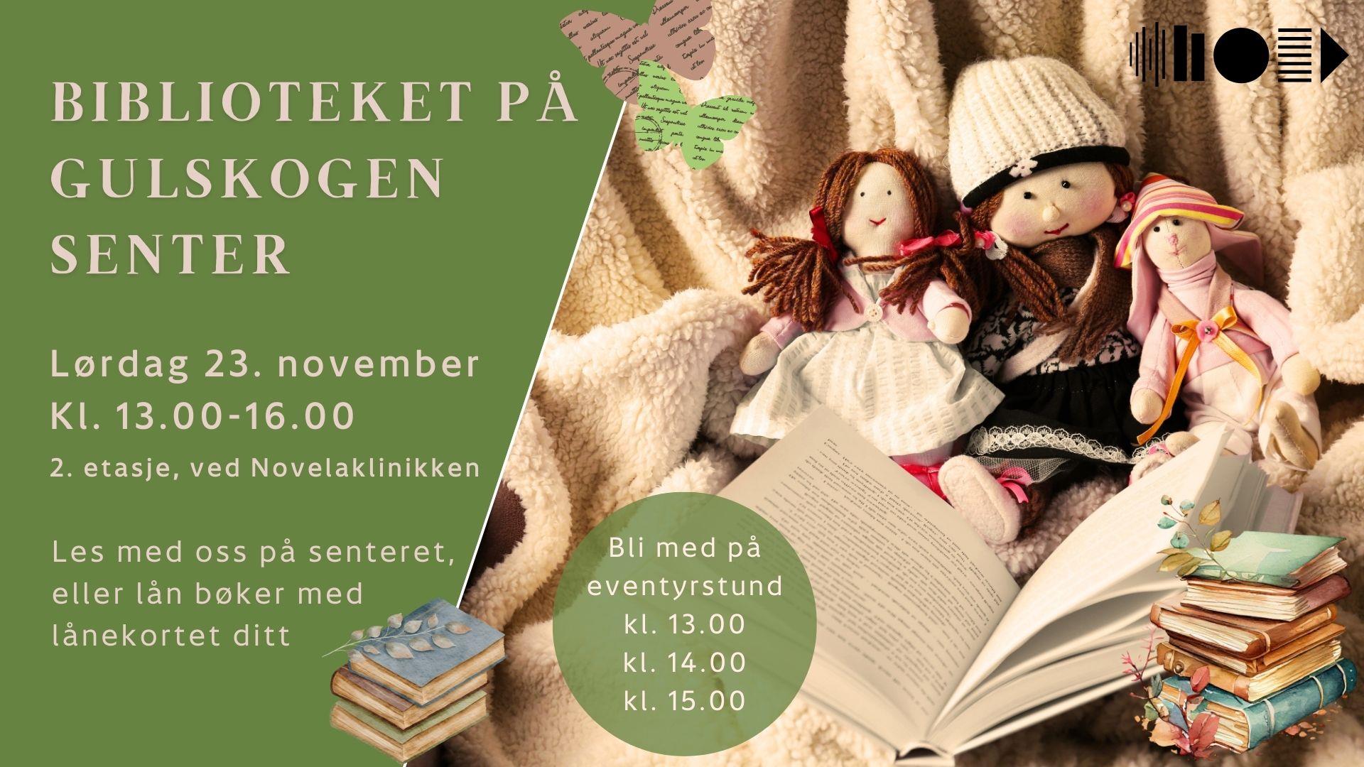 Biblioteket på Gulskogen senter