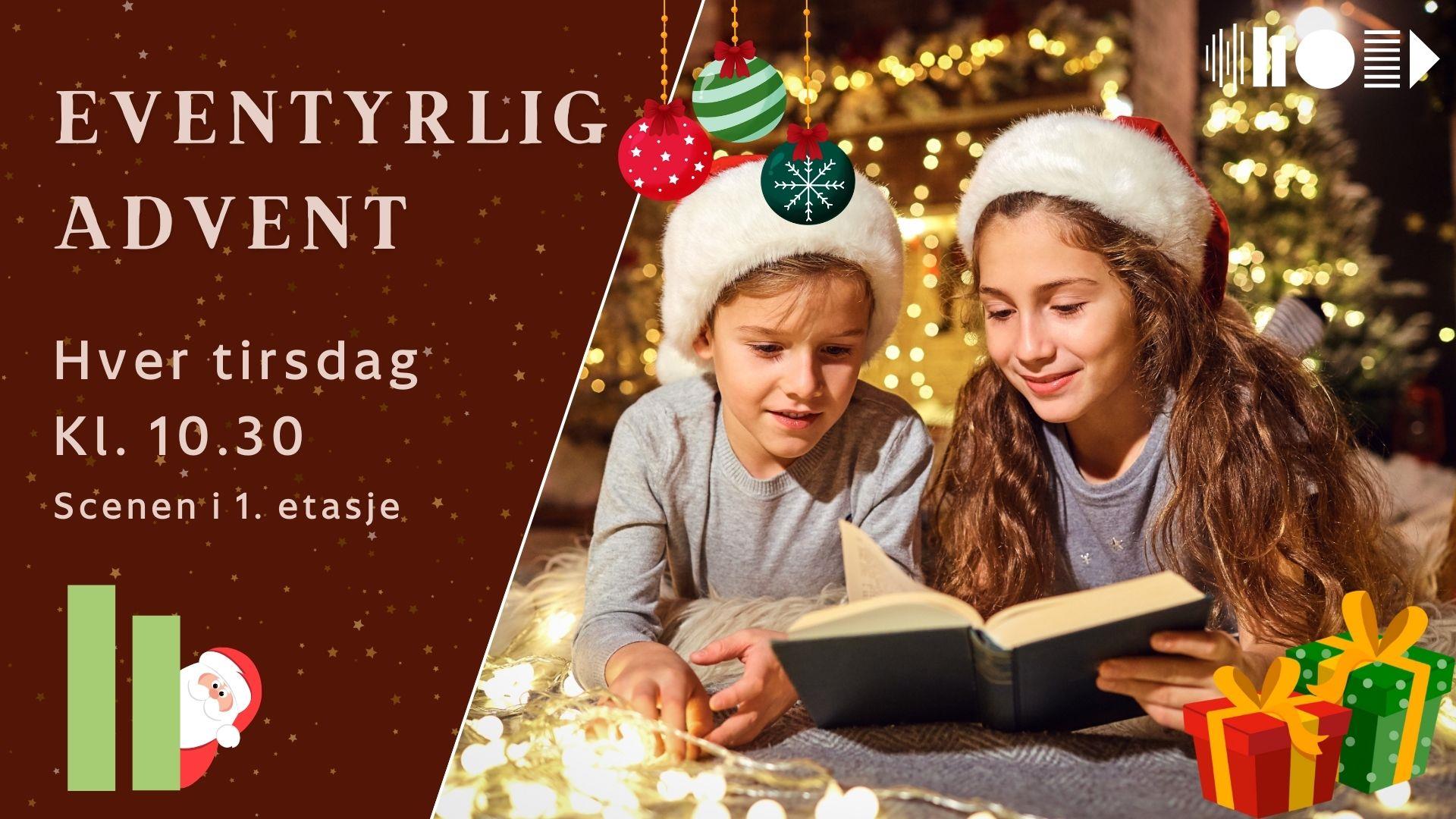 Eventyrlig advent på Drammensbiblioteket