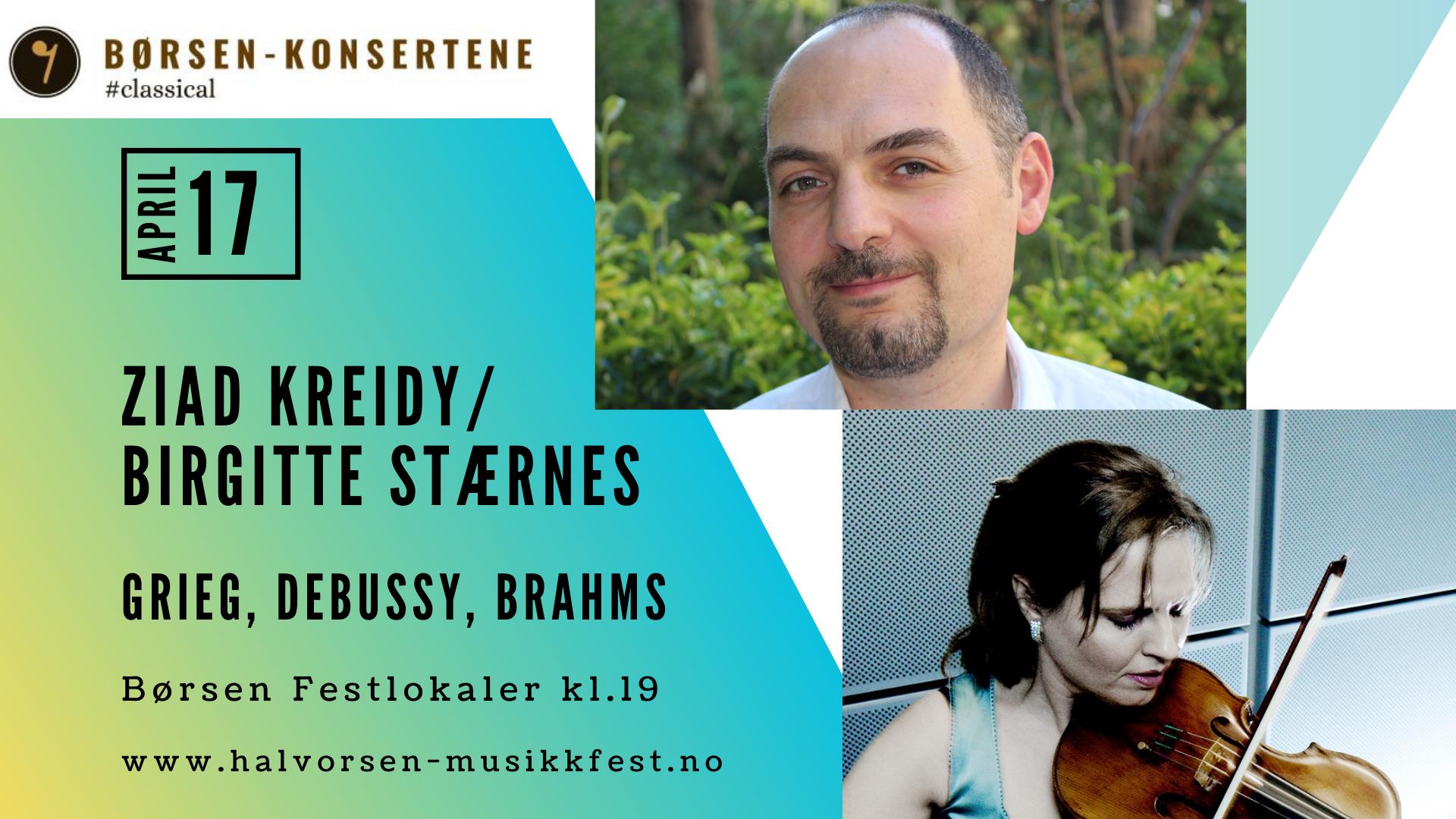 Ziad Kreidy og Birgitte Stærnes
