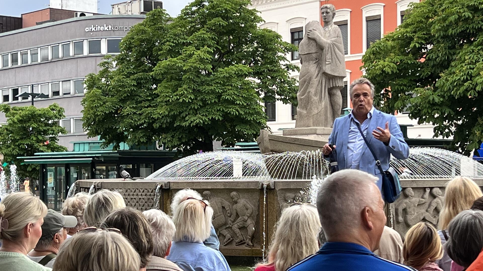 Byvandring med Odd Myklebust