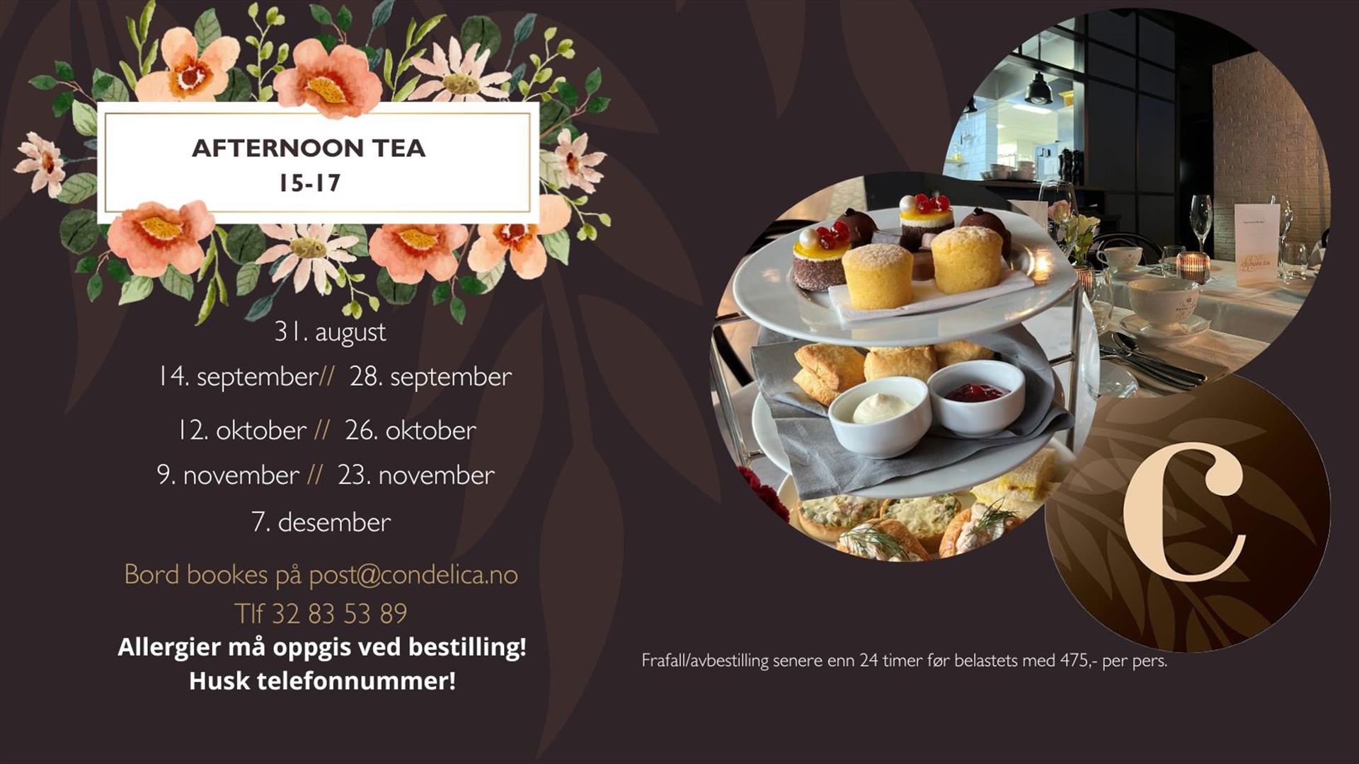 Afternoon tea på Condelica