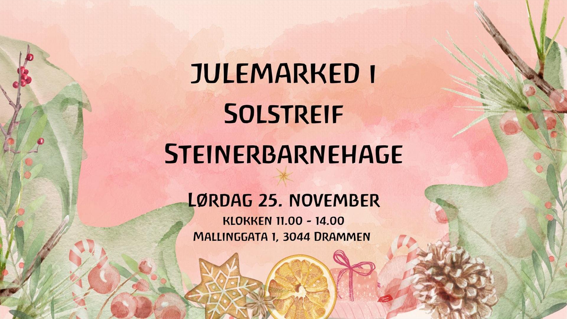 Julemarked i Solstreif Steinerbarnehage