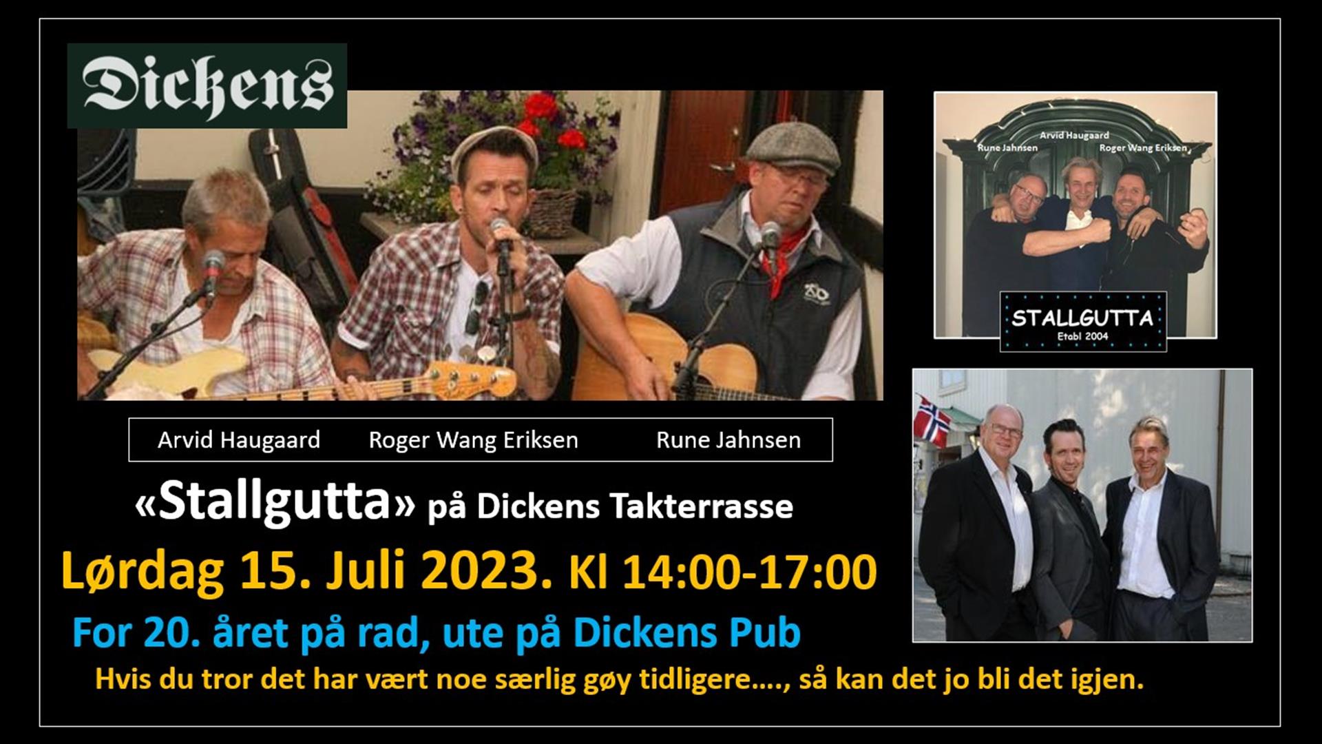 Arvid, Roger og Rune er Stallgutta.