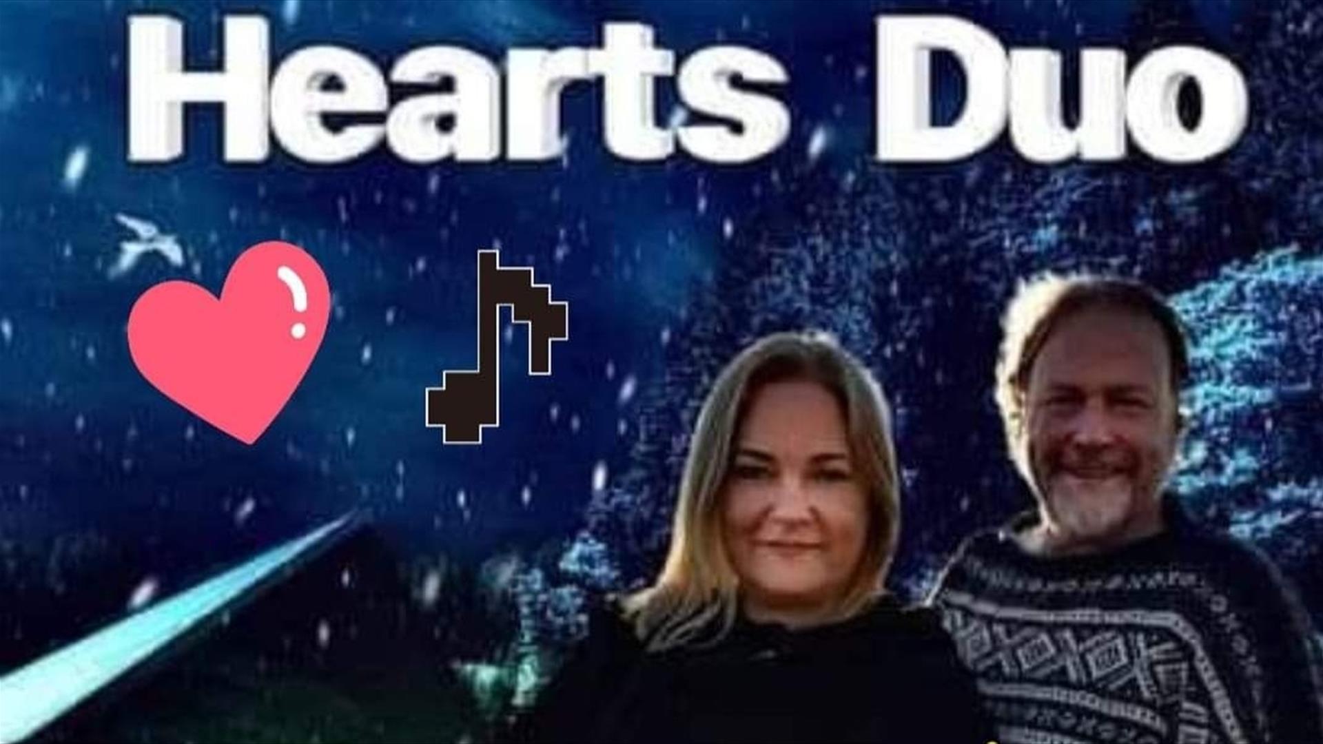 Hearts duo