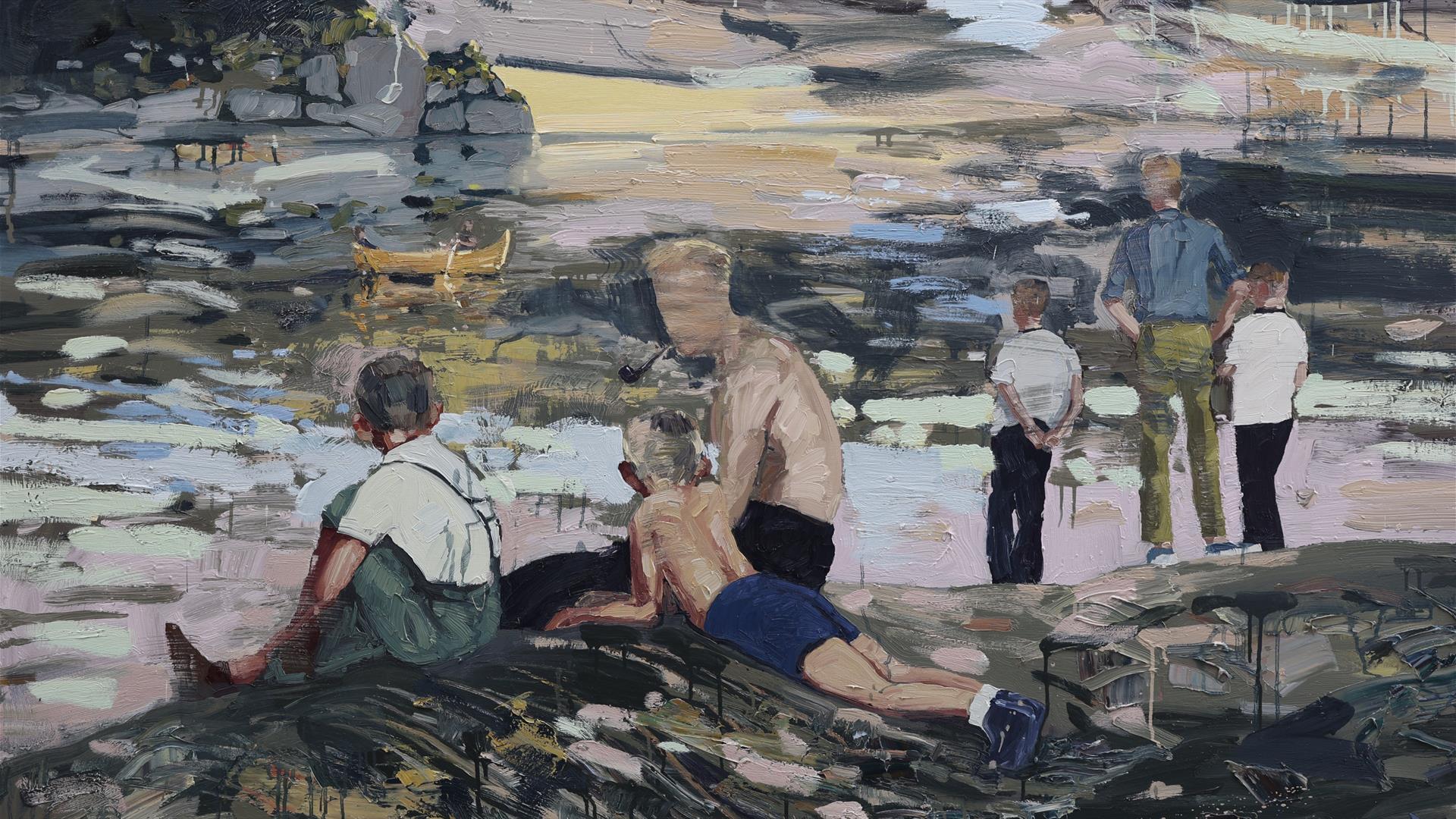 Kveldsvarme svaberg