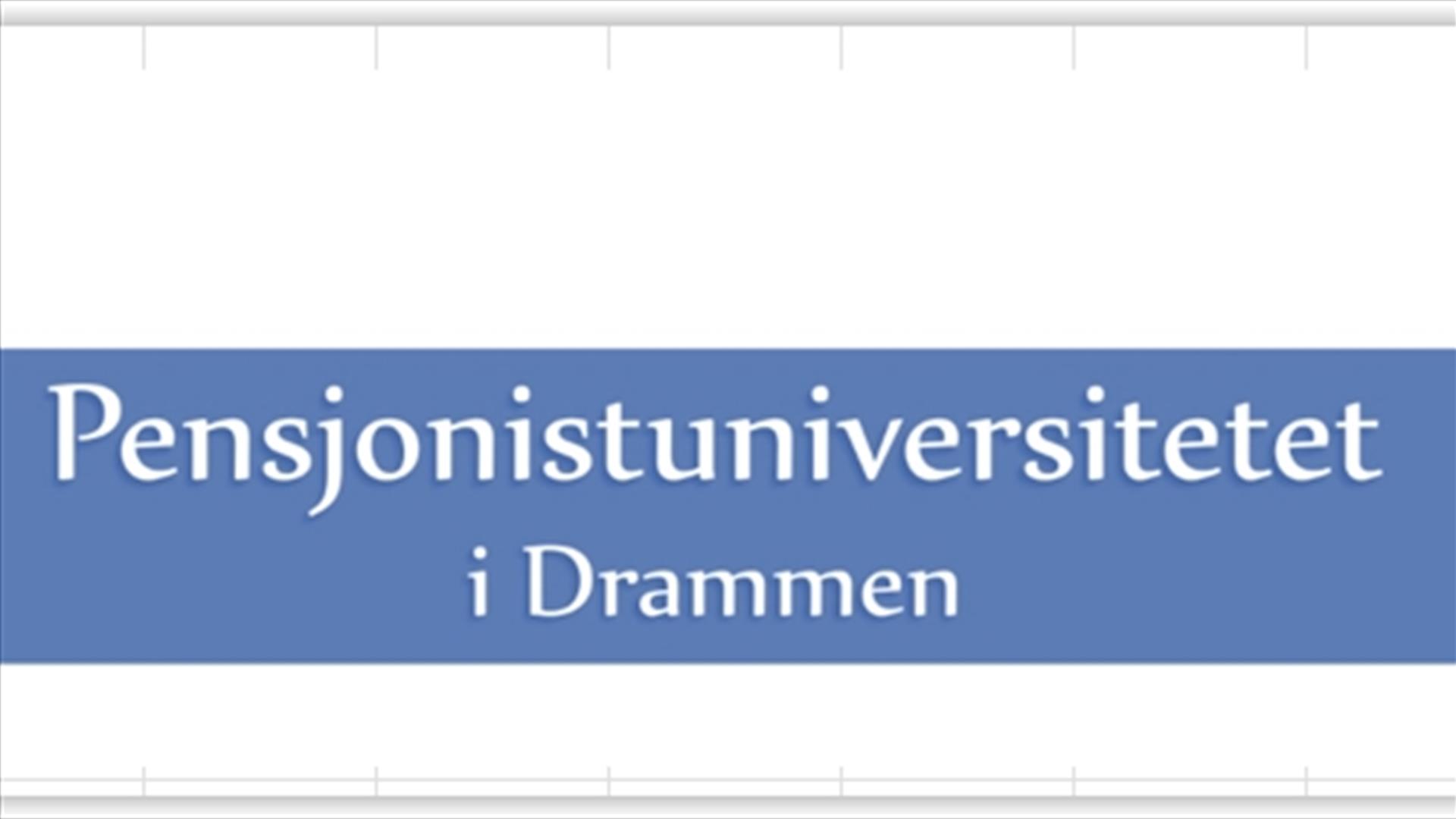Pensjonistuniversitetet i Drammen