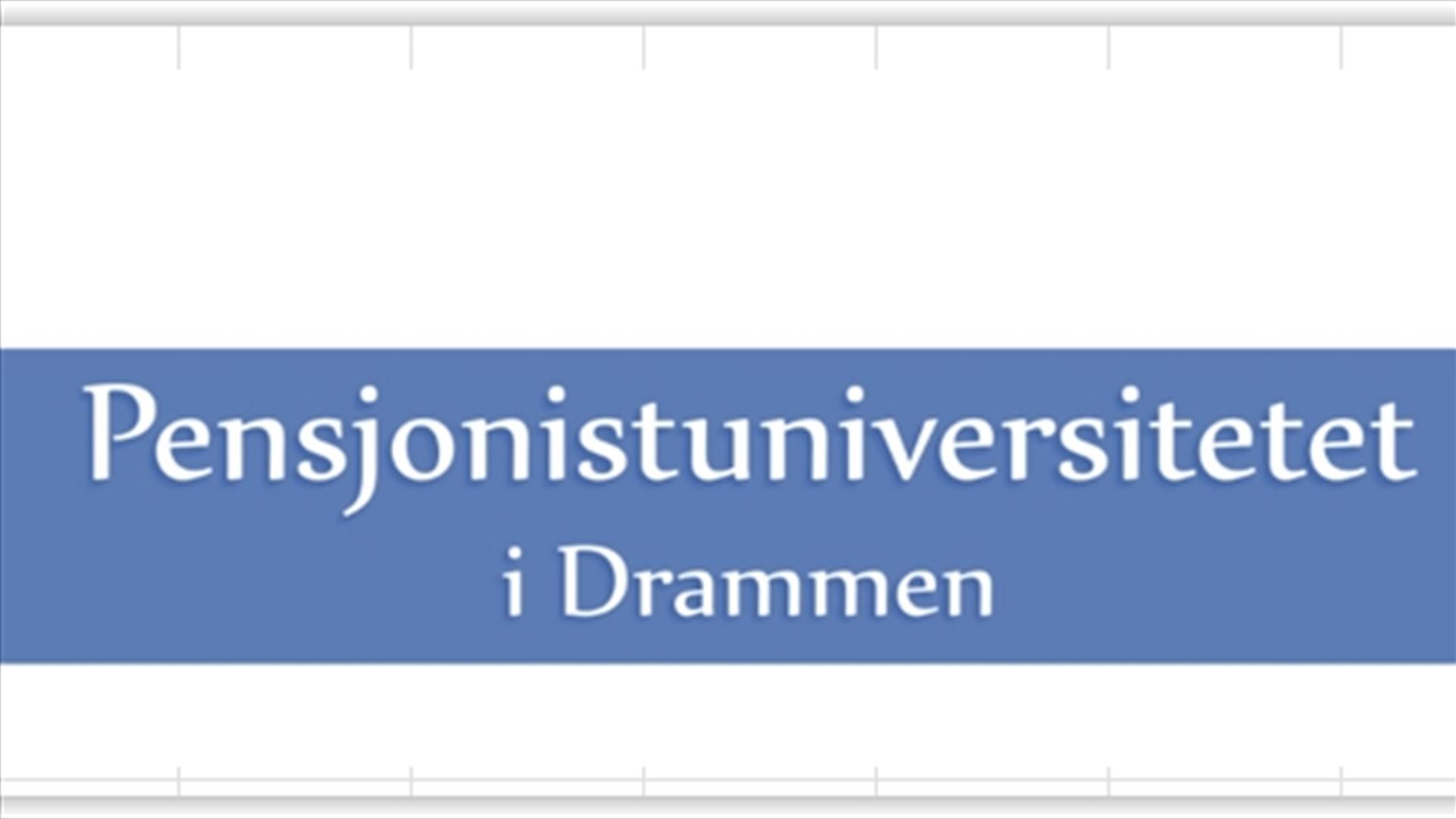 Pensjonistuniversitetet i Drammen