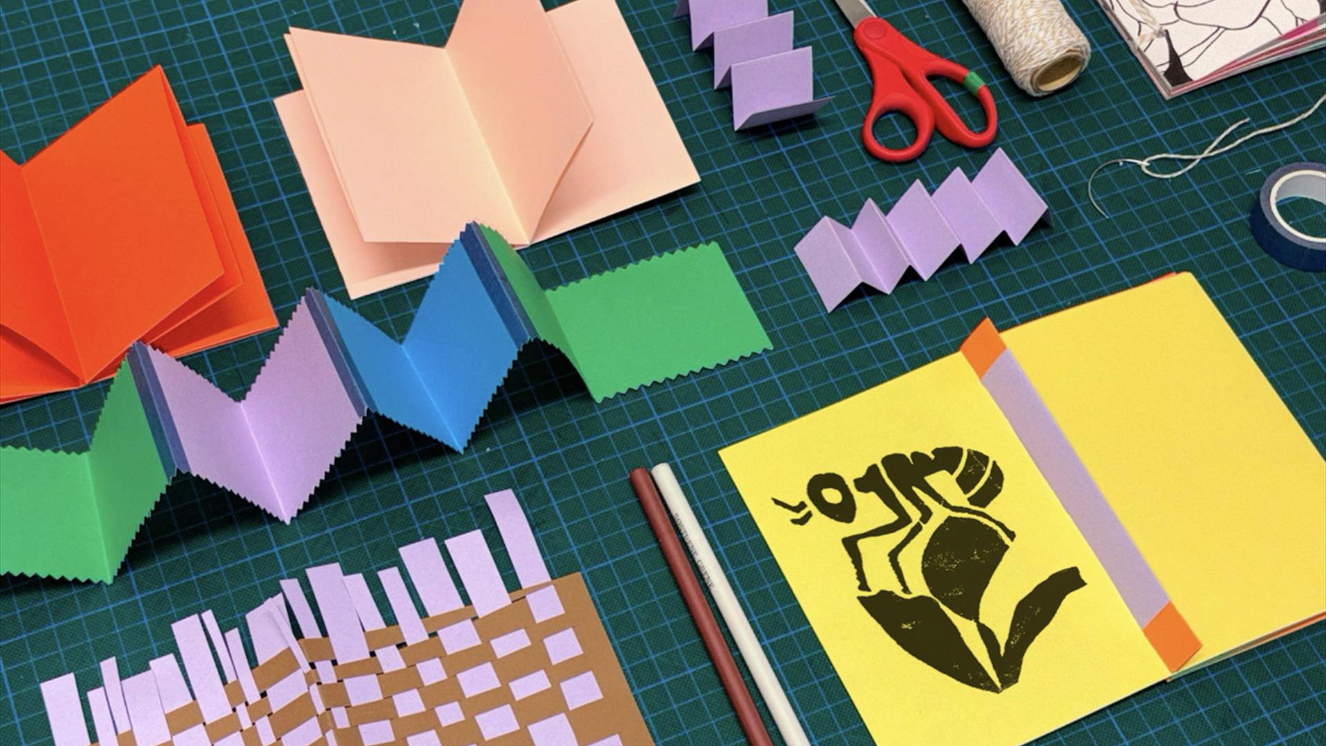 Papir, vev og bokbinding med Marie Payan