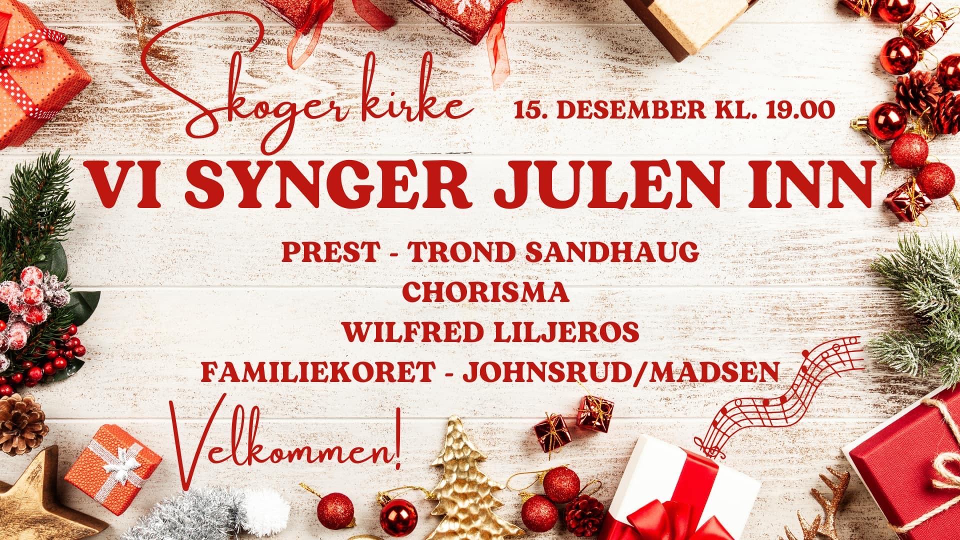 Vi synger julen inn