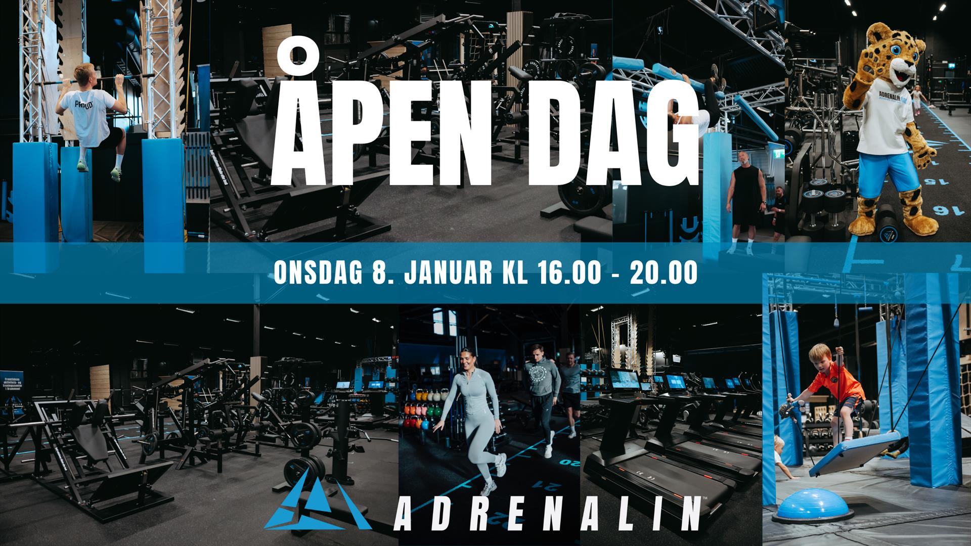 Åpen dag Adrenalin Drammen 8.januar