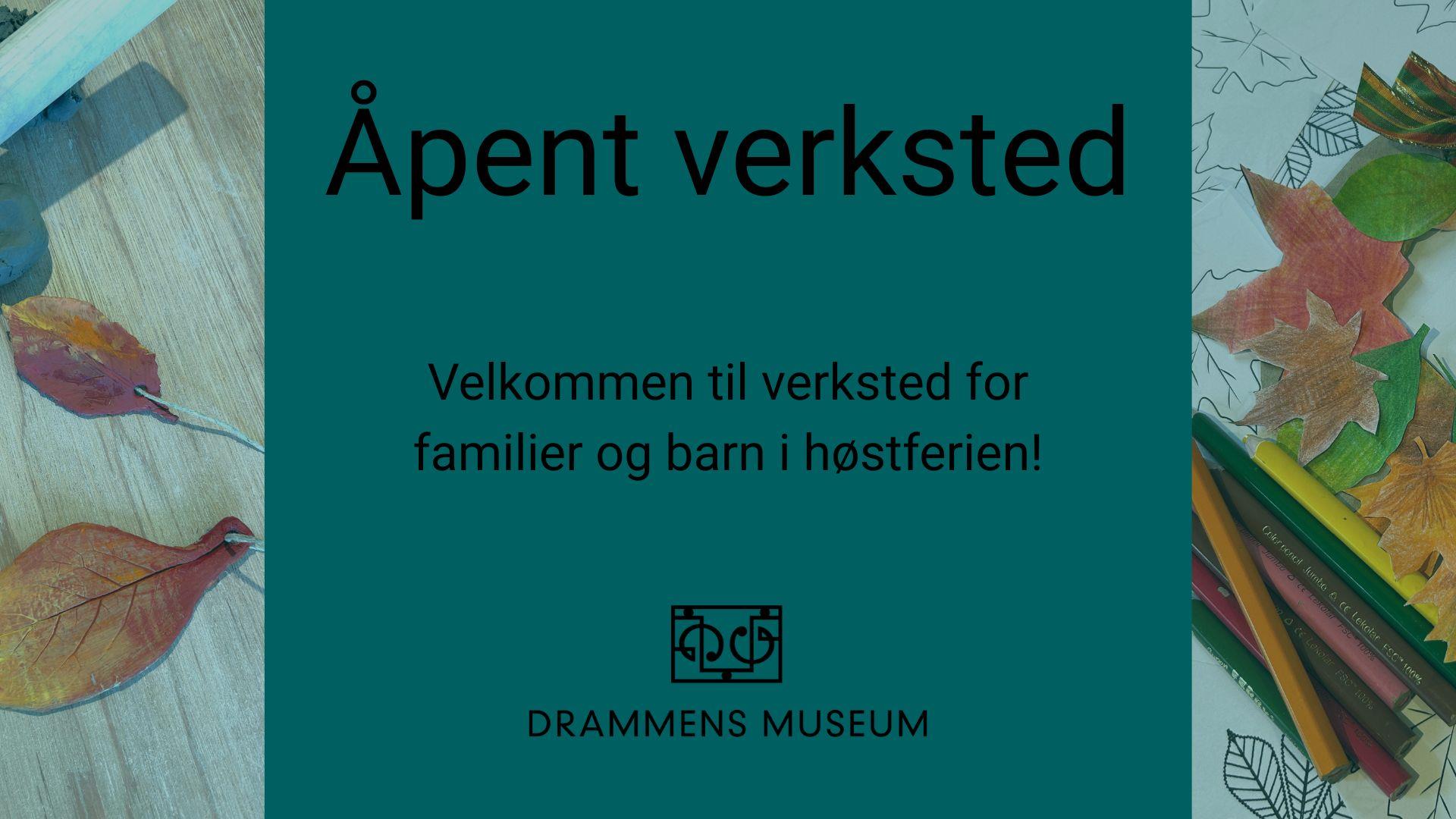 Åpent verksted hos Drammens Museum