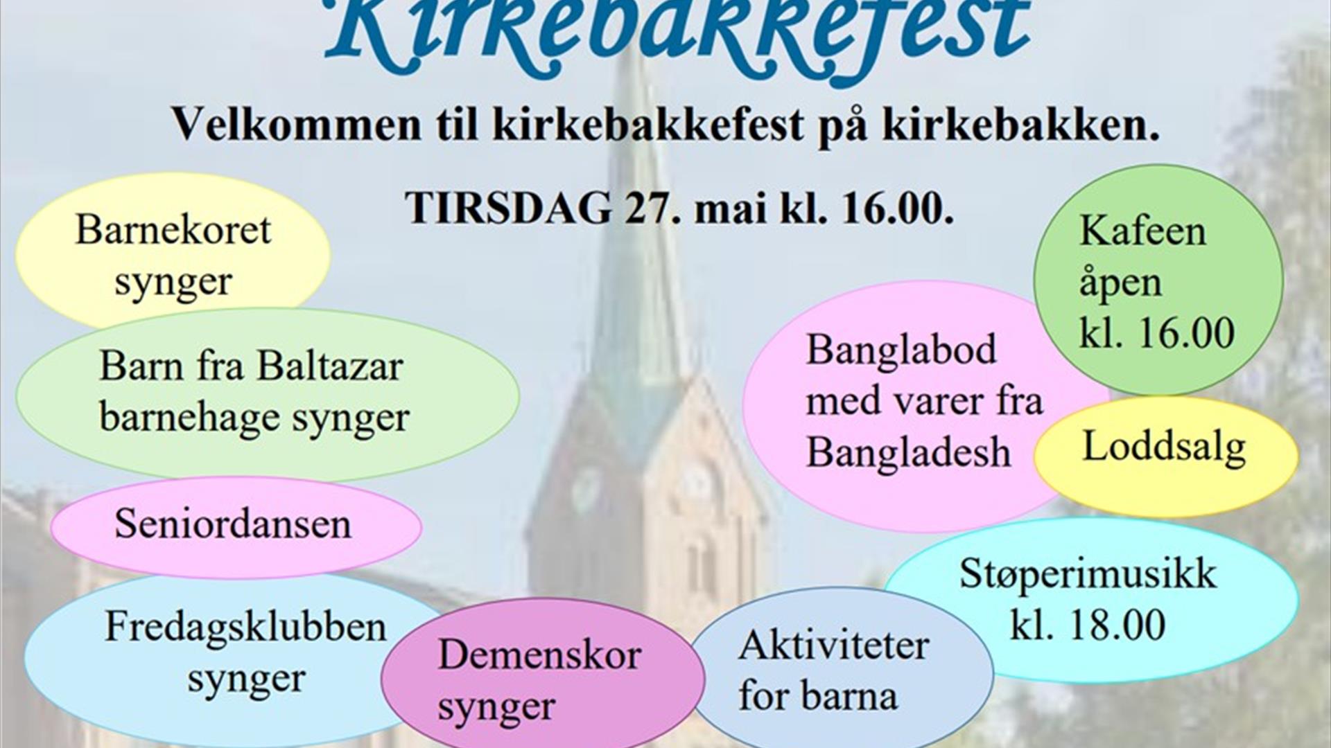Kirkebakkefest 27. mai 2025
