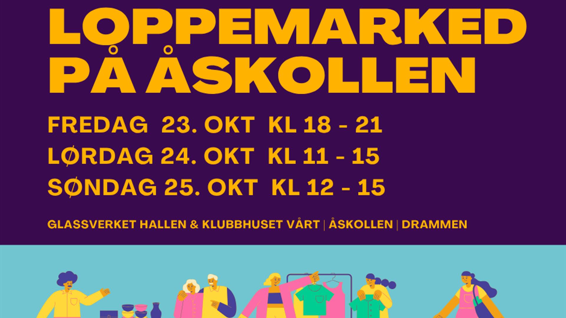 Velkommen på Loppemarkedet på Åskollen!
