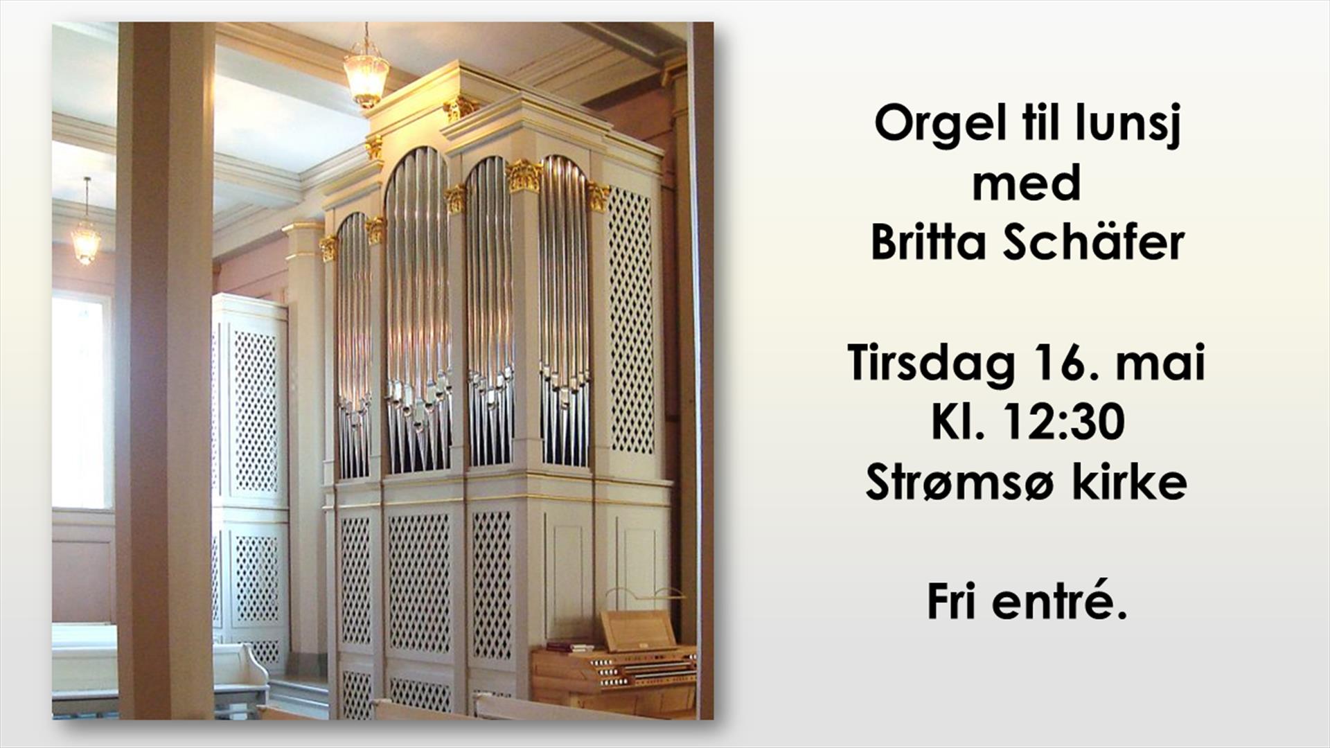 Orgel til lunsj