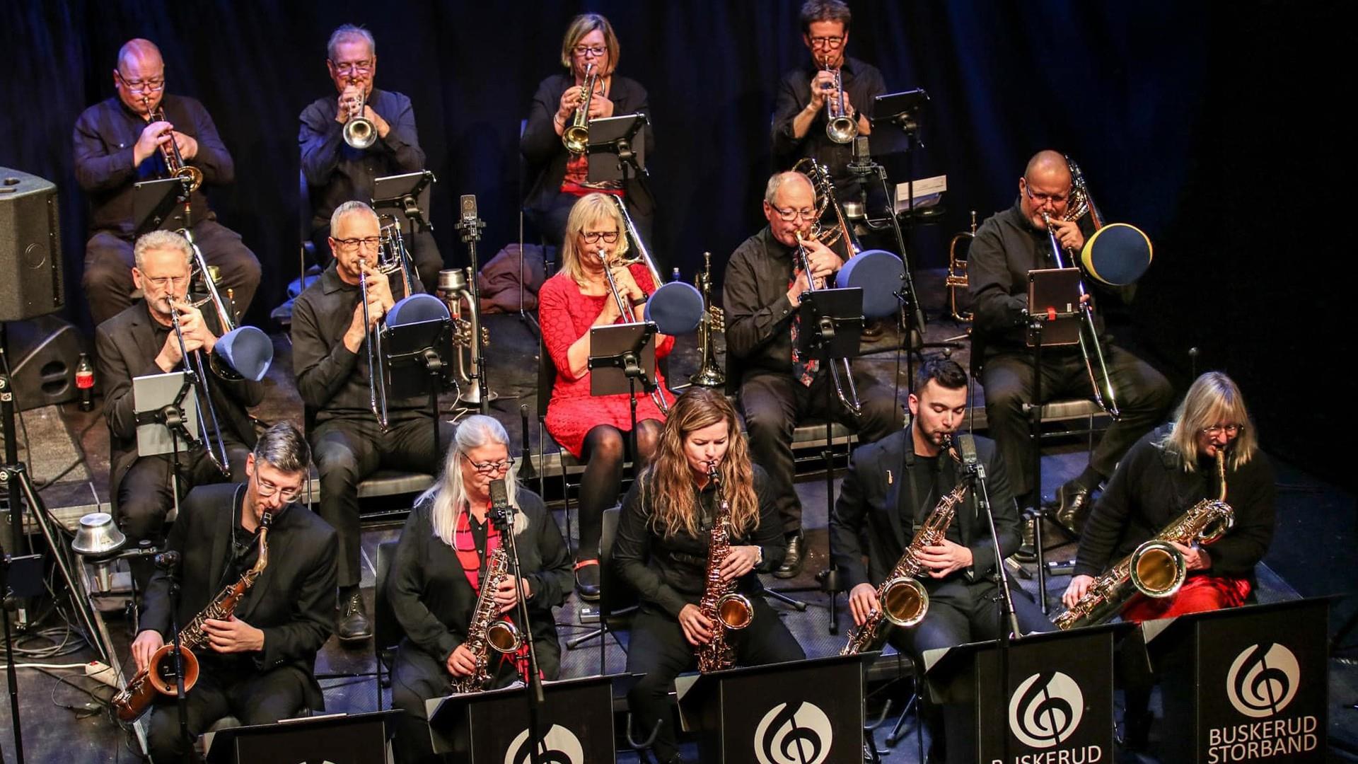 Buskerud Storband på Lier Kulturscene