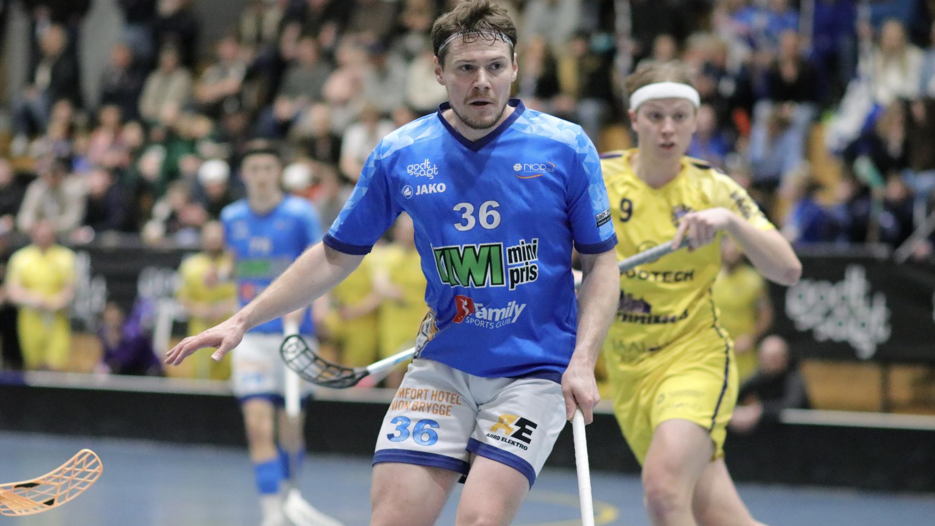 NOR 92's Matias Palm (bildet) er klar for å yte sitt beste i den første kampen i 2025 mot de suverene serielederne Slevik.