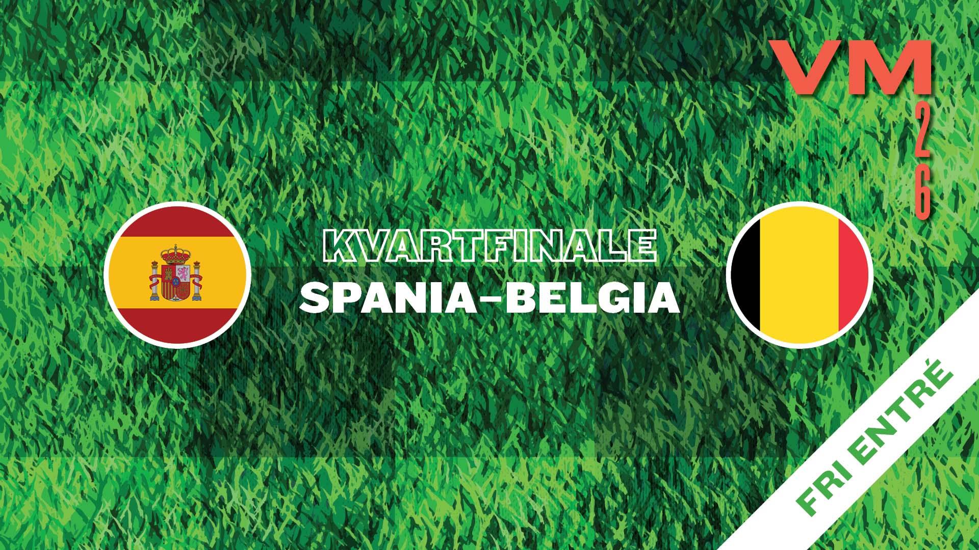 Spania–Belgia / Kvartfinale