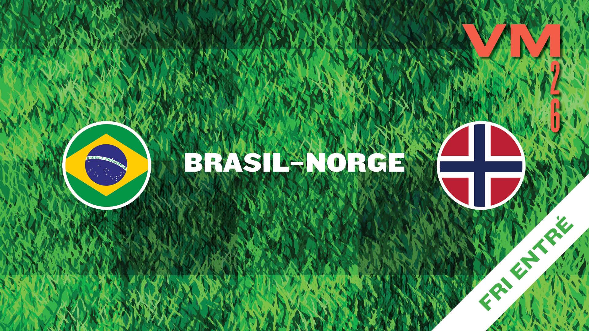 Brasil–Norge / 8-delsfinal