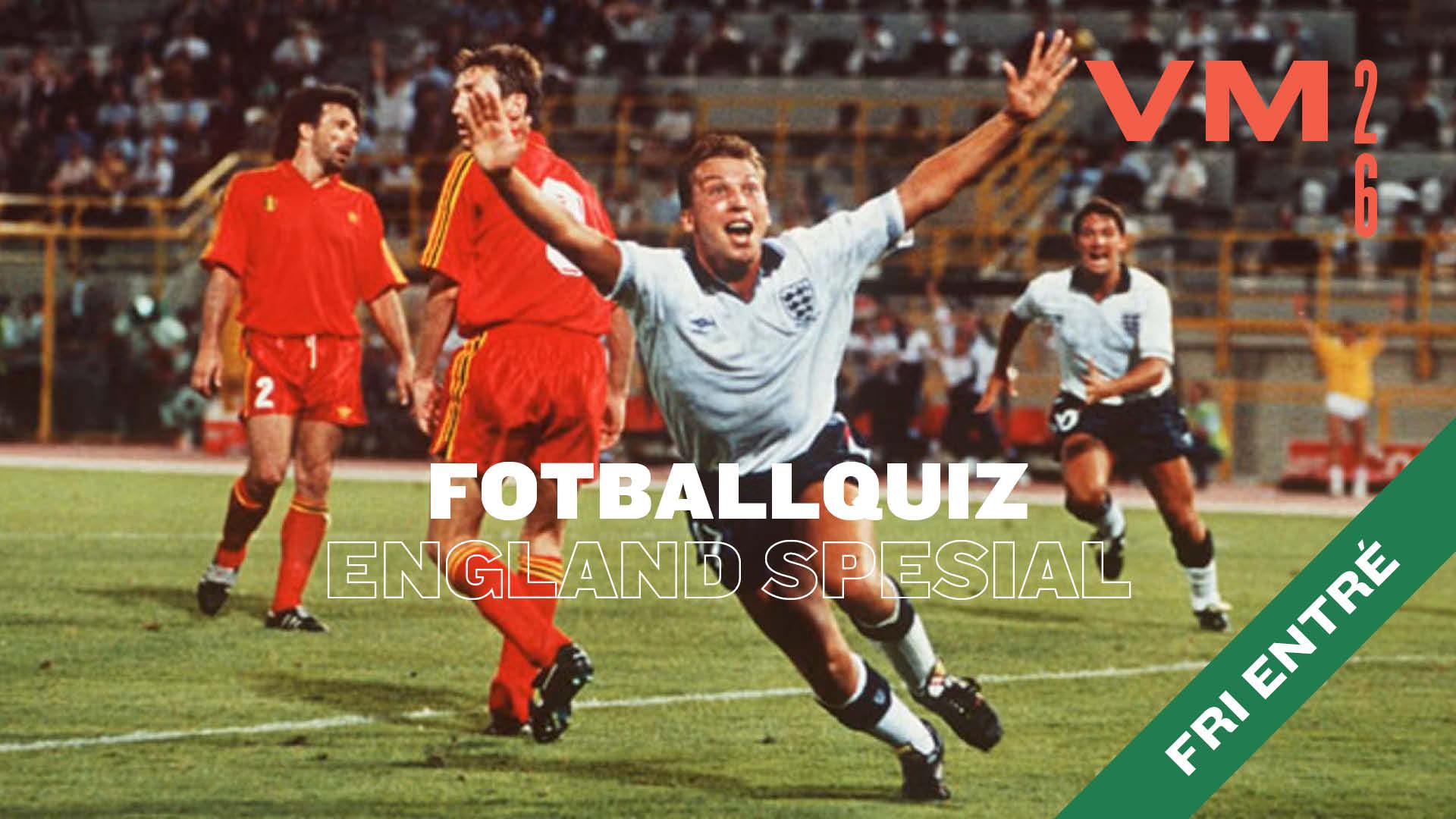 Fotballquiz: England spesial – vorspiel England–Panama