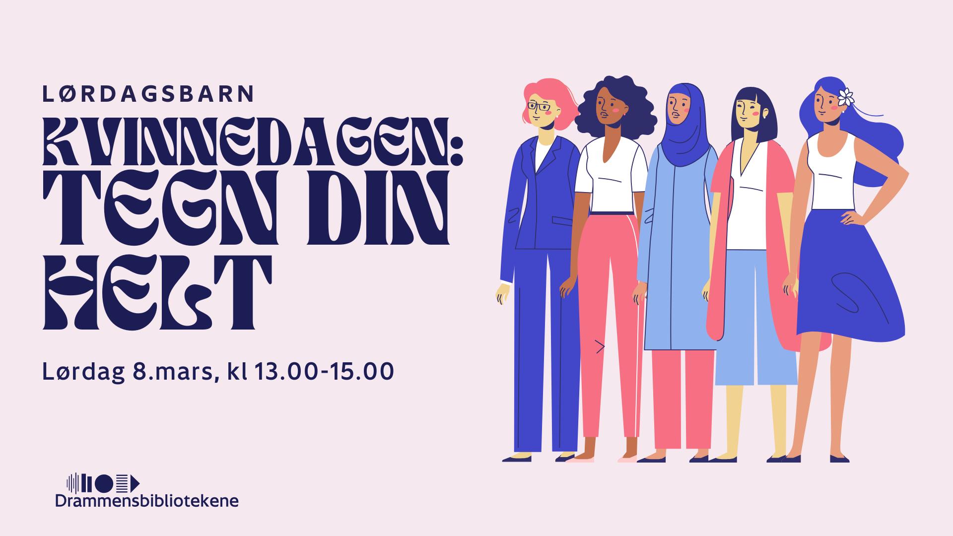 Kvinnedagen - tegn din helt