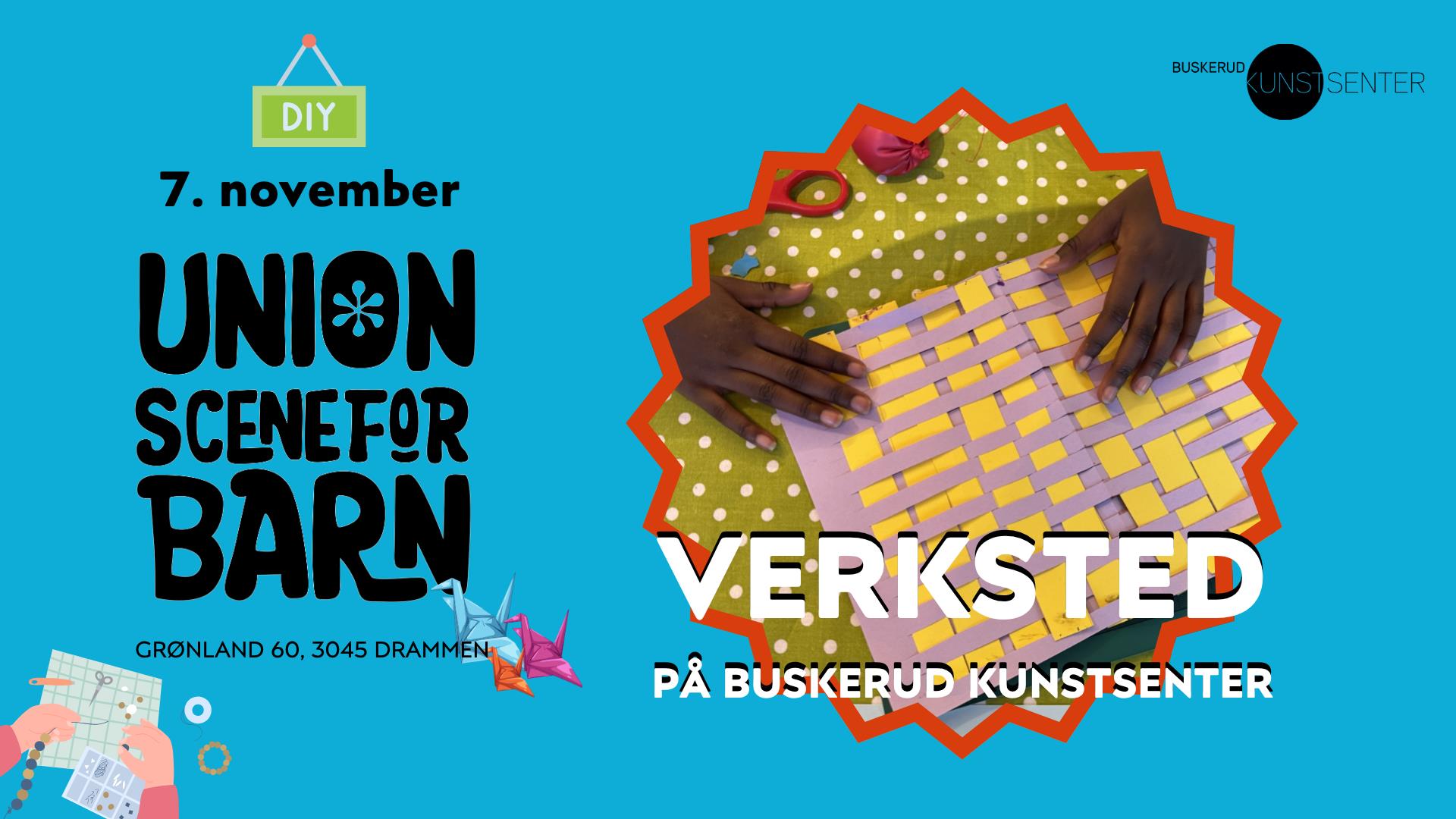 Verksted på Buskerud Kunstsenter
