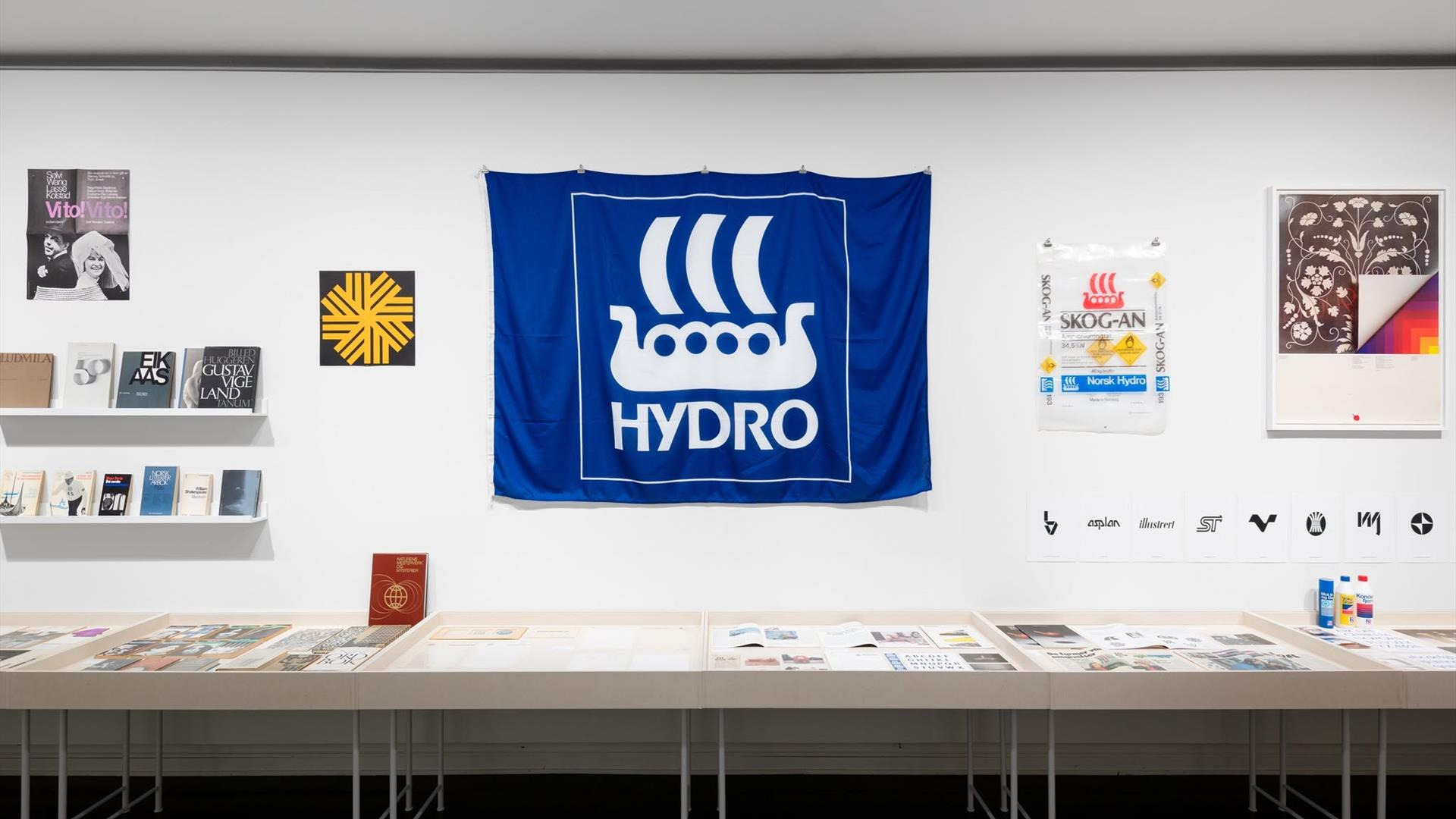 Omvisning i utstillingen Leif Anisdahl - fra typograf til grafisk designer
