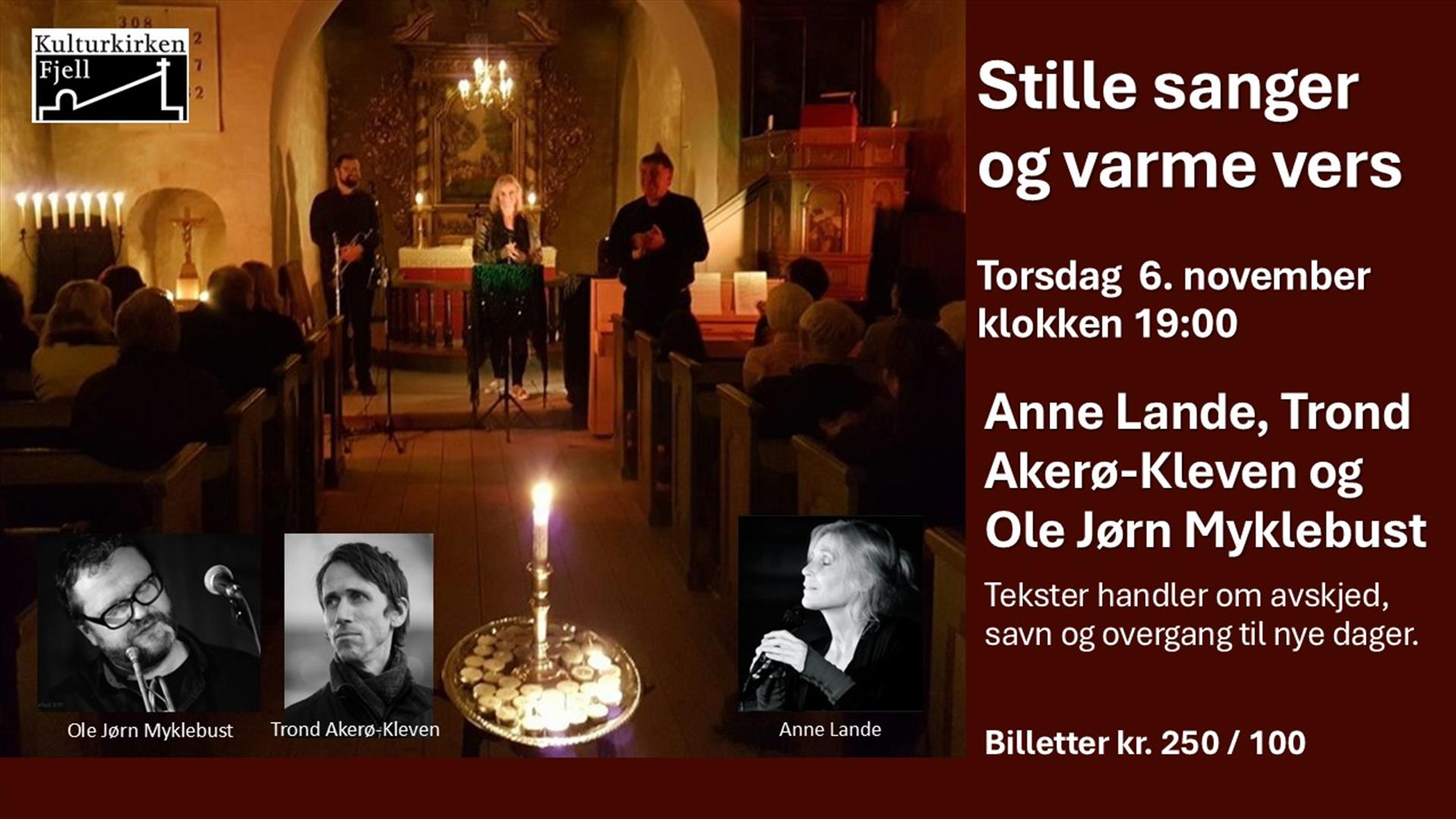 Anne Lande, Trond Akerø-Kleven og Ole Jørn Myklebust