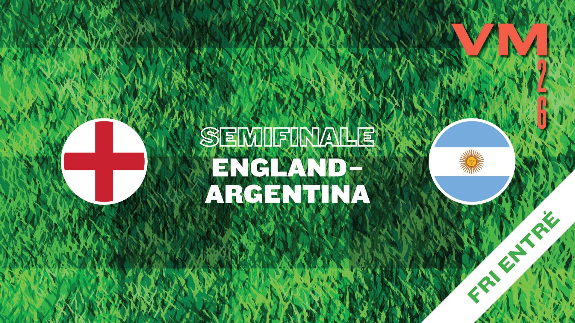 England–Argentina / semifinale