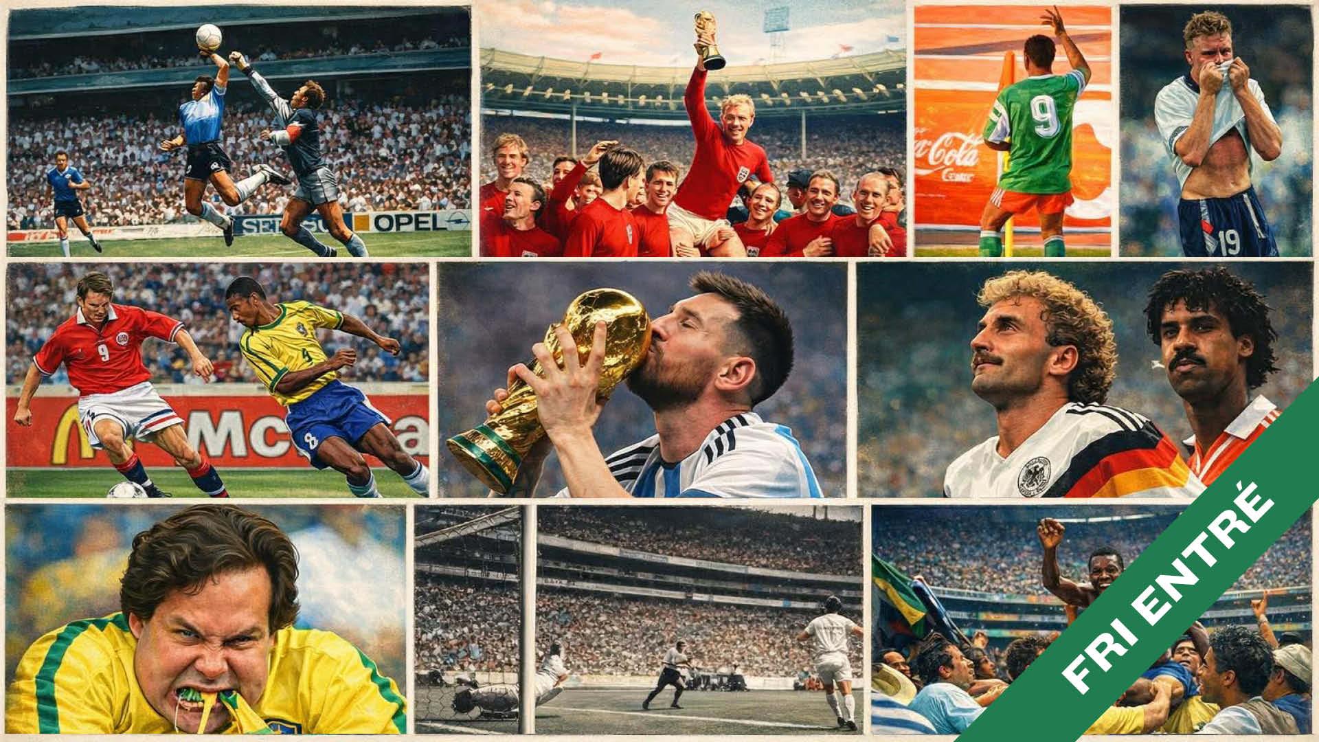 Historietimen #10: Fra Uruguay til Qatar – en reise gjennom VM-historien