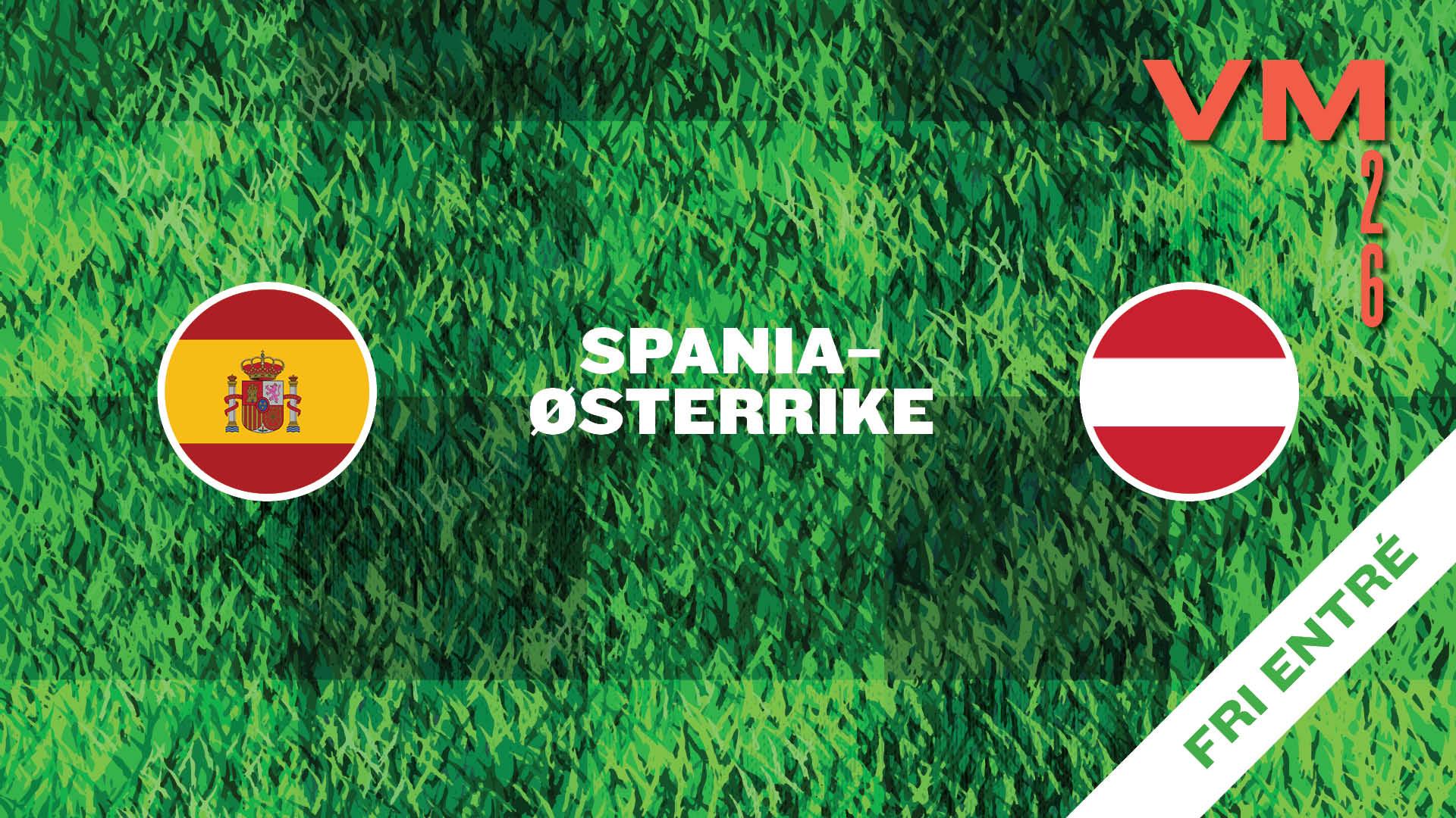 Spania–Østerikke / 16-delsfinale