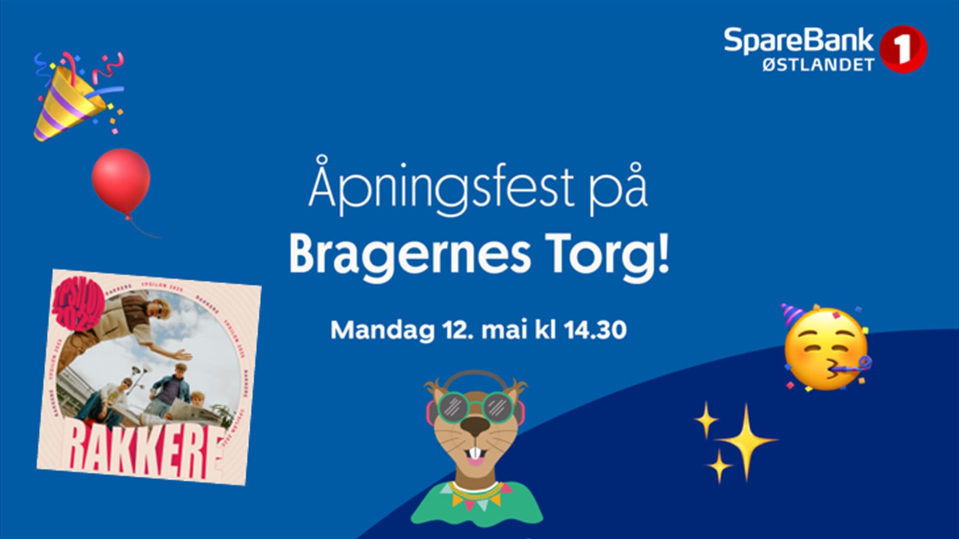 Åpningsfest med gratis minikonsert