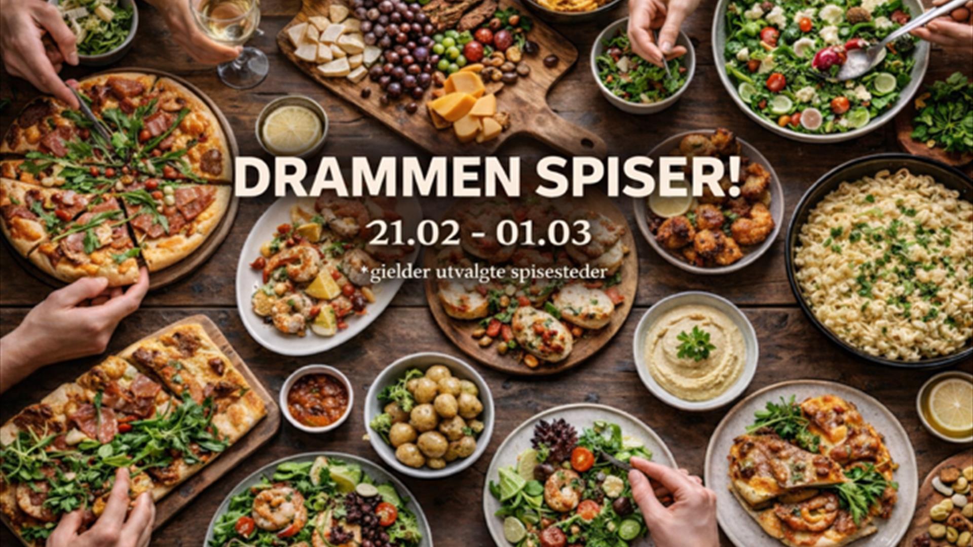 Drammen spiser