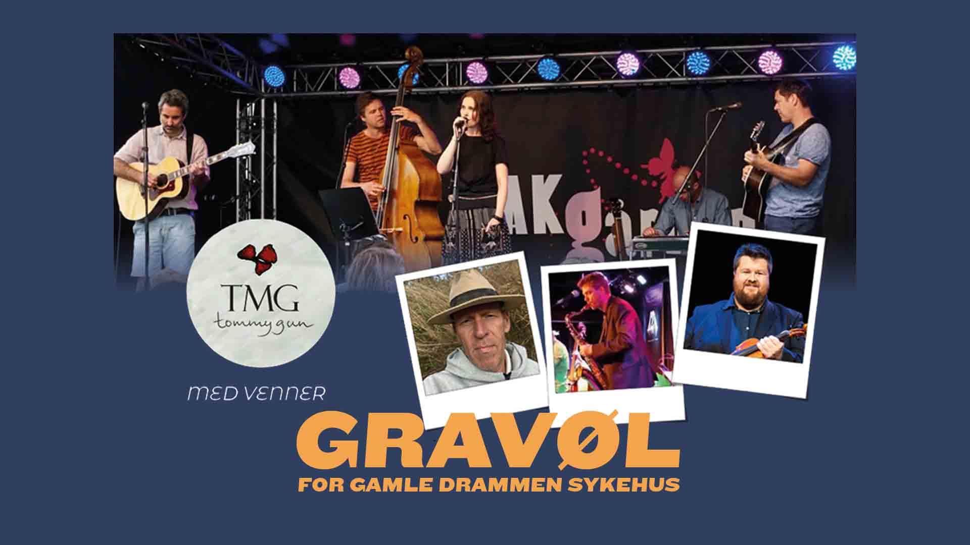 Gravøl for gamle Drammen sykehus med TMG TommyGun og venner