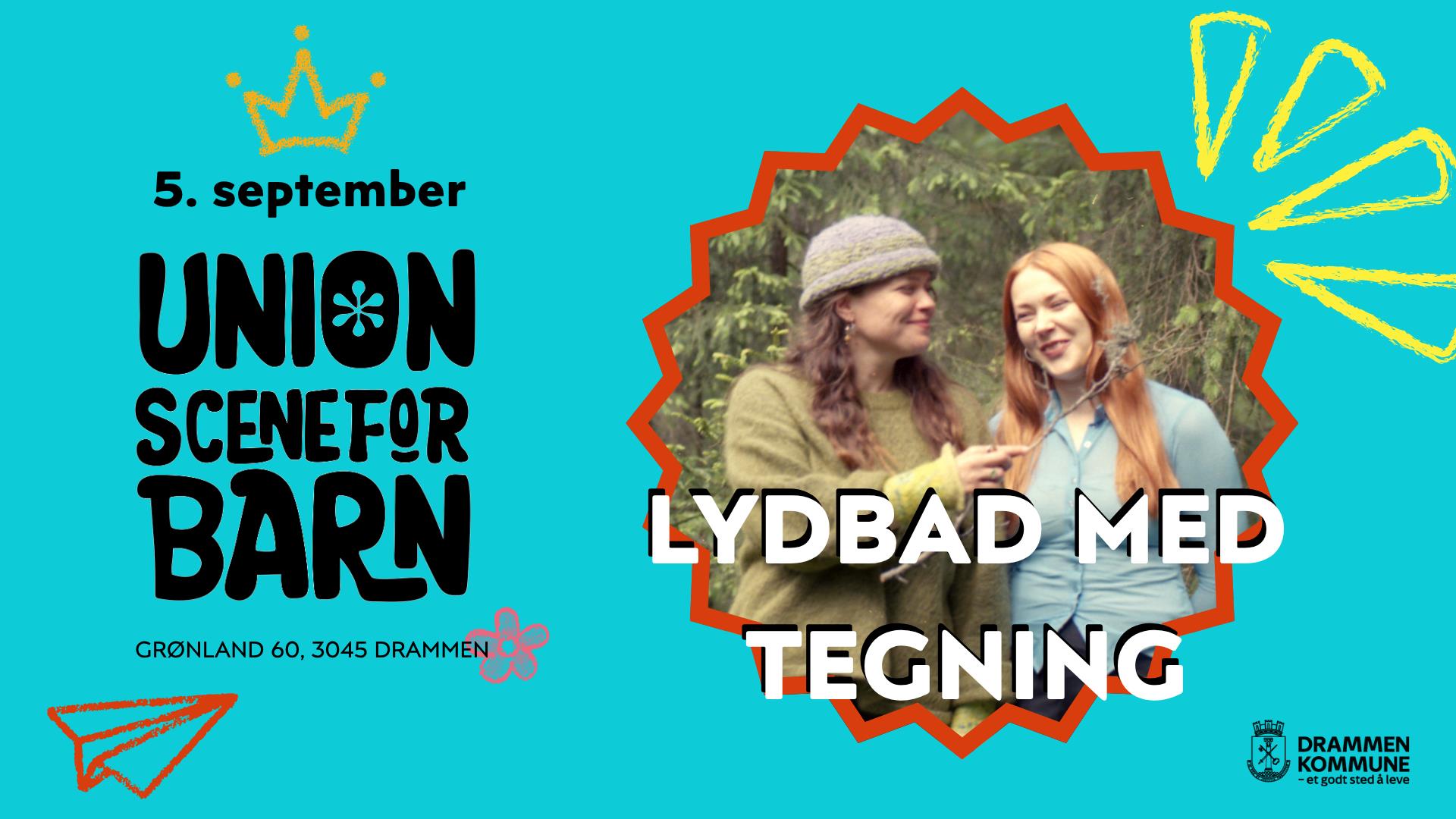 Lydbad med tegning