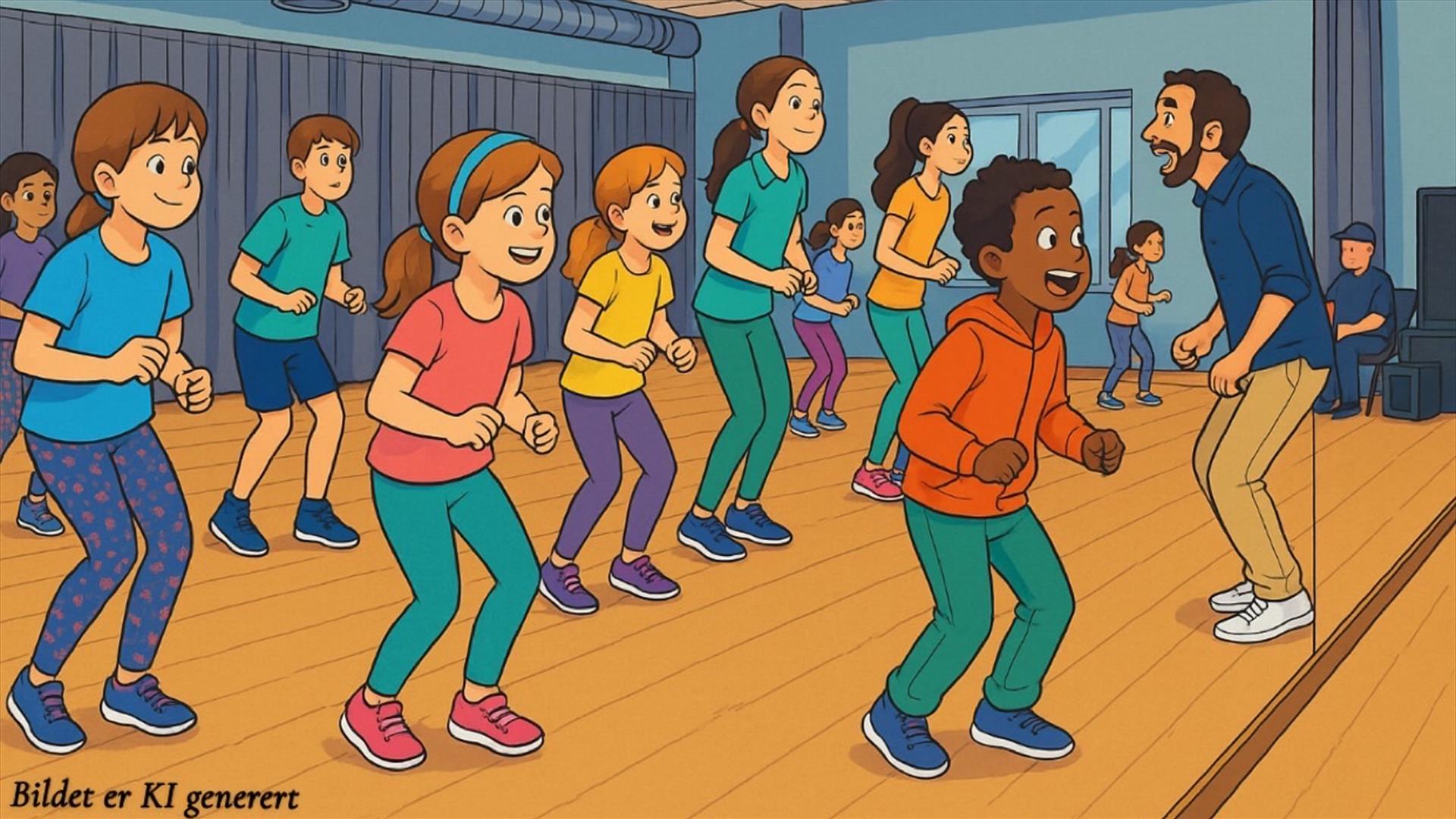 Salsa for barn med Bailan2