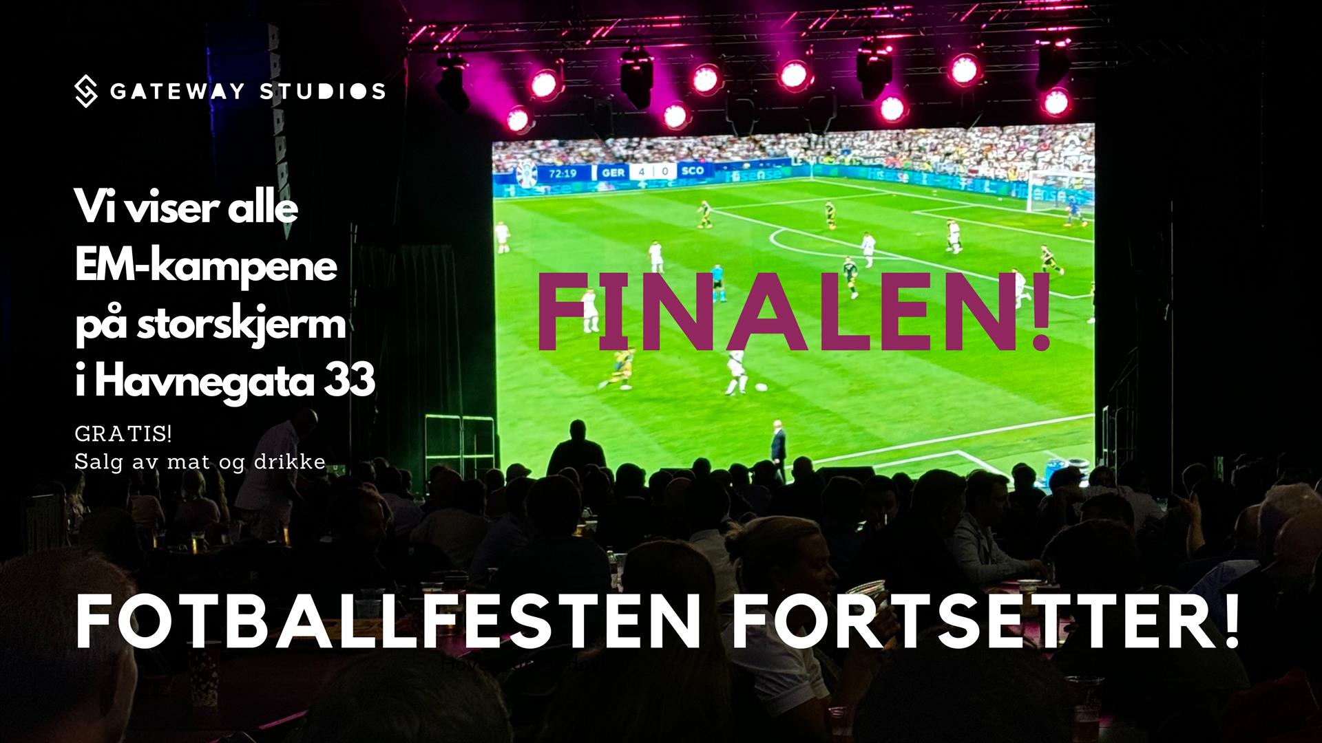 EM-FINALEN hos Gateway Studios! 14. juli.