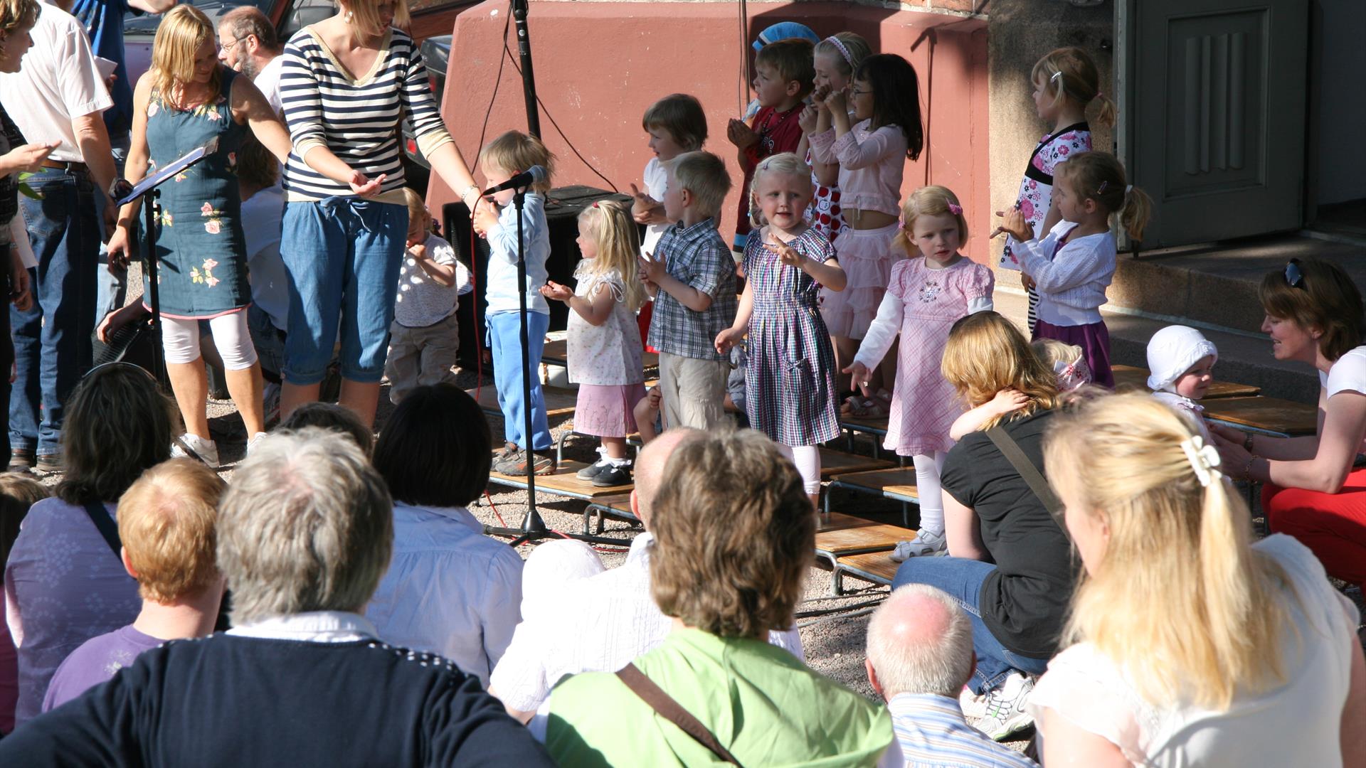 Kirkebakkefest på Tangen