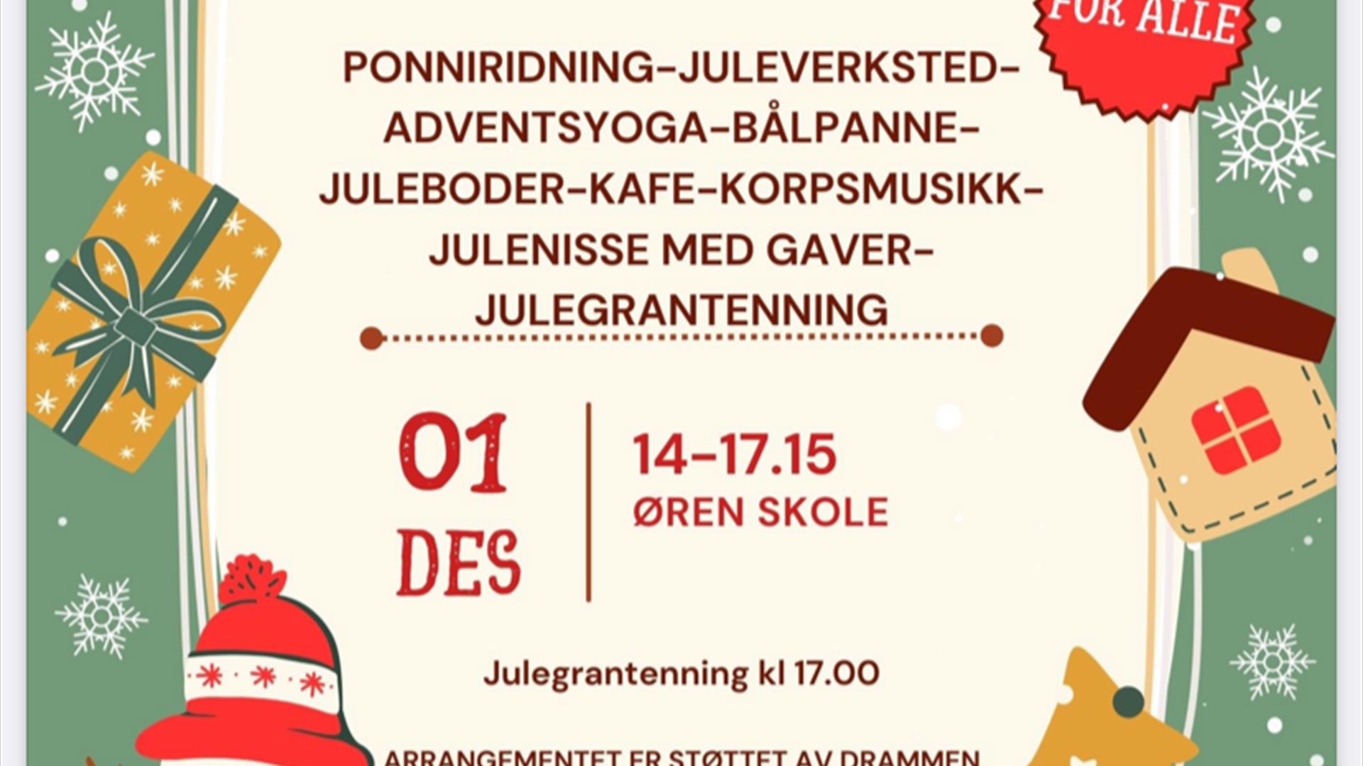 JULEGRANTENNING OG ADVENTSARRANGEMENTRANGEMENT