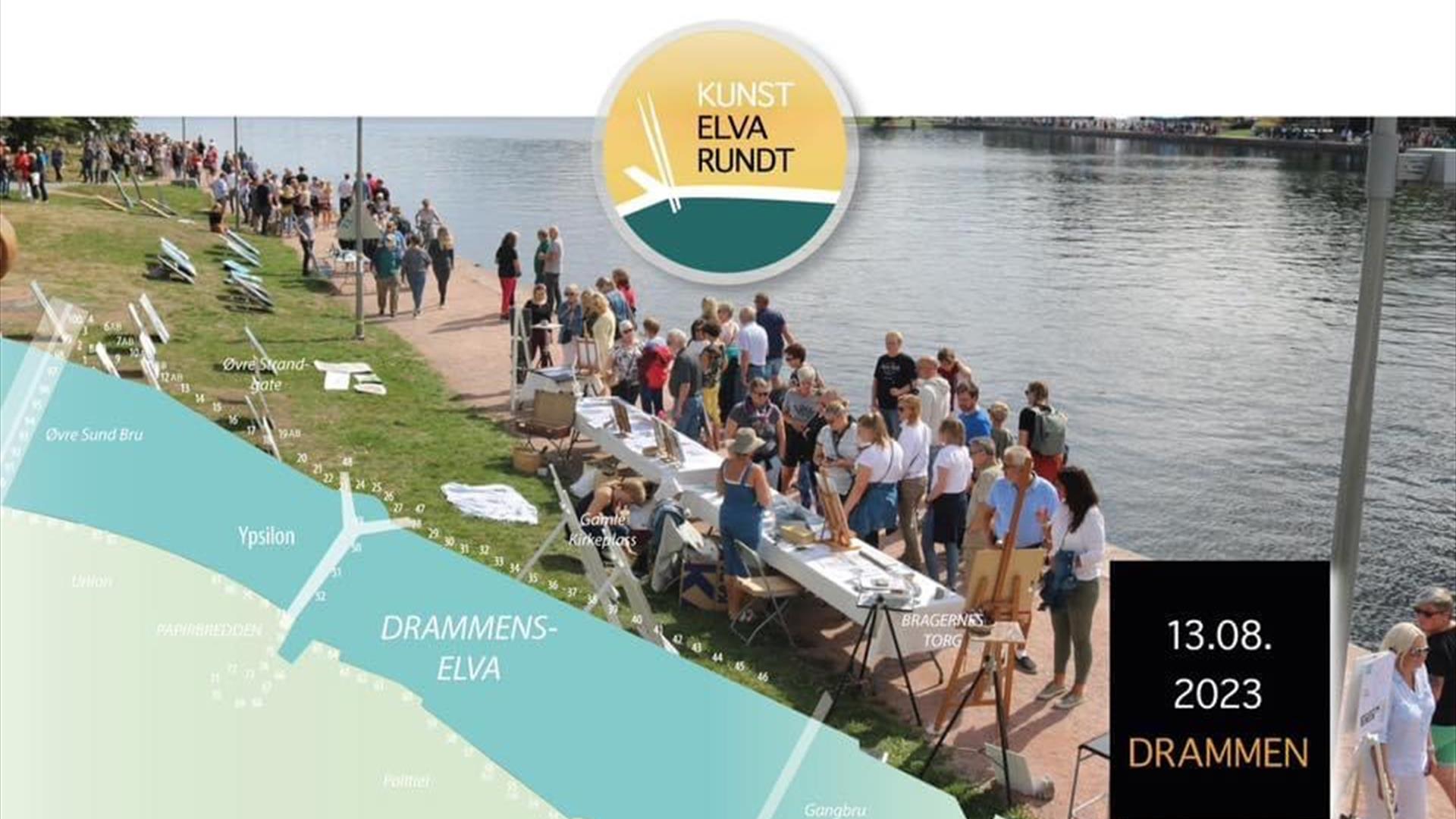 Kunst Elva Rundt arrangeres for 15. gang!
