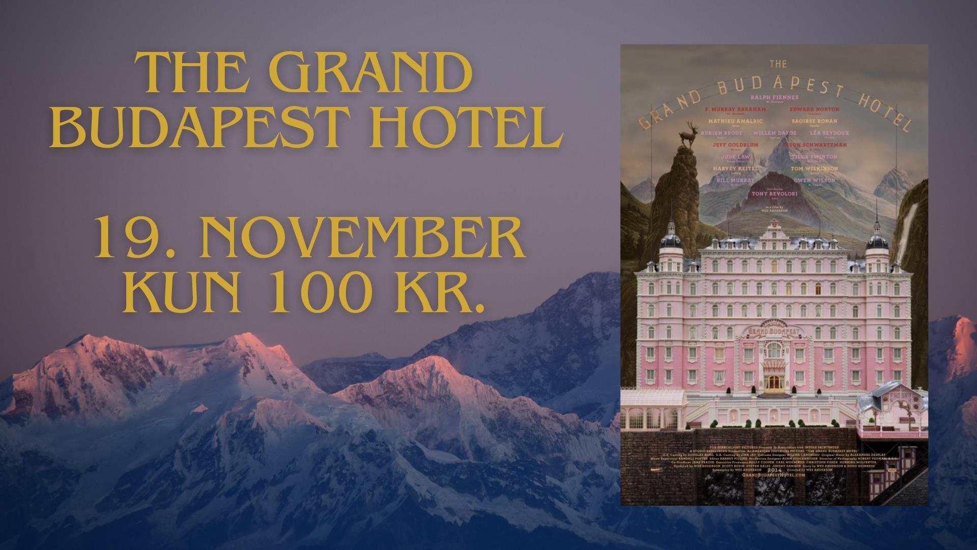 The Grand Budapest Hotel