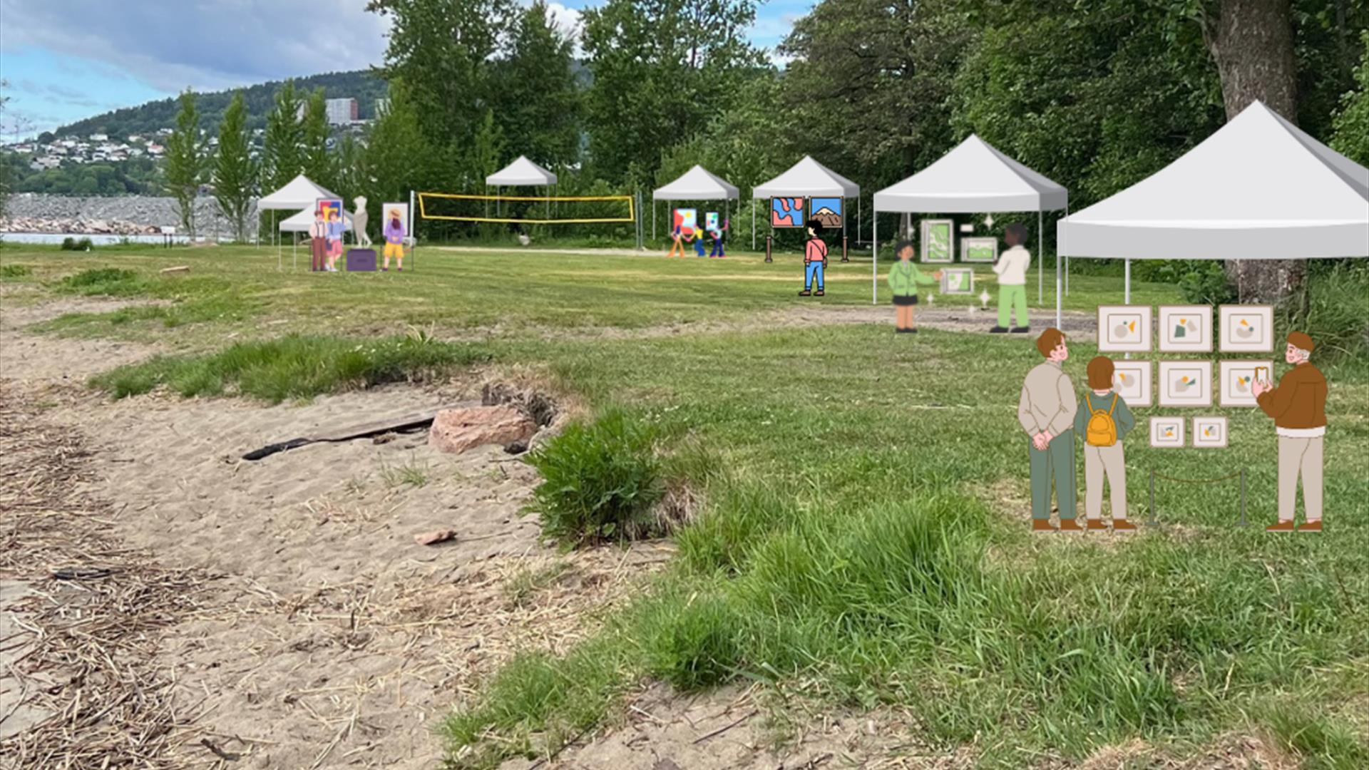 Gilhusodden friområde og badeplass